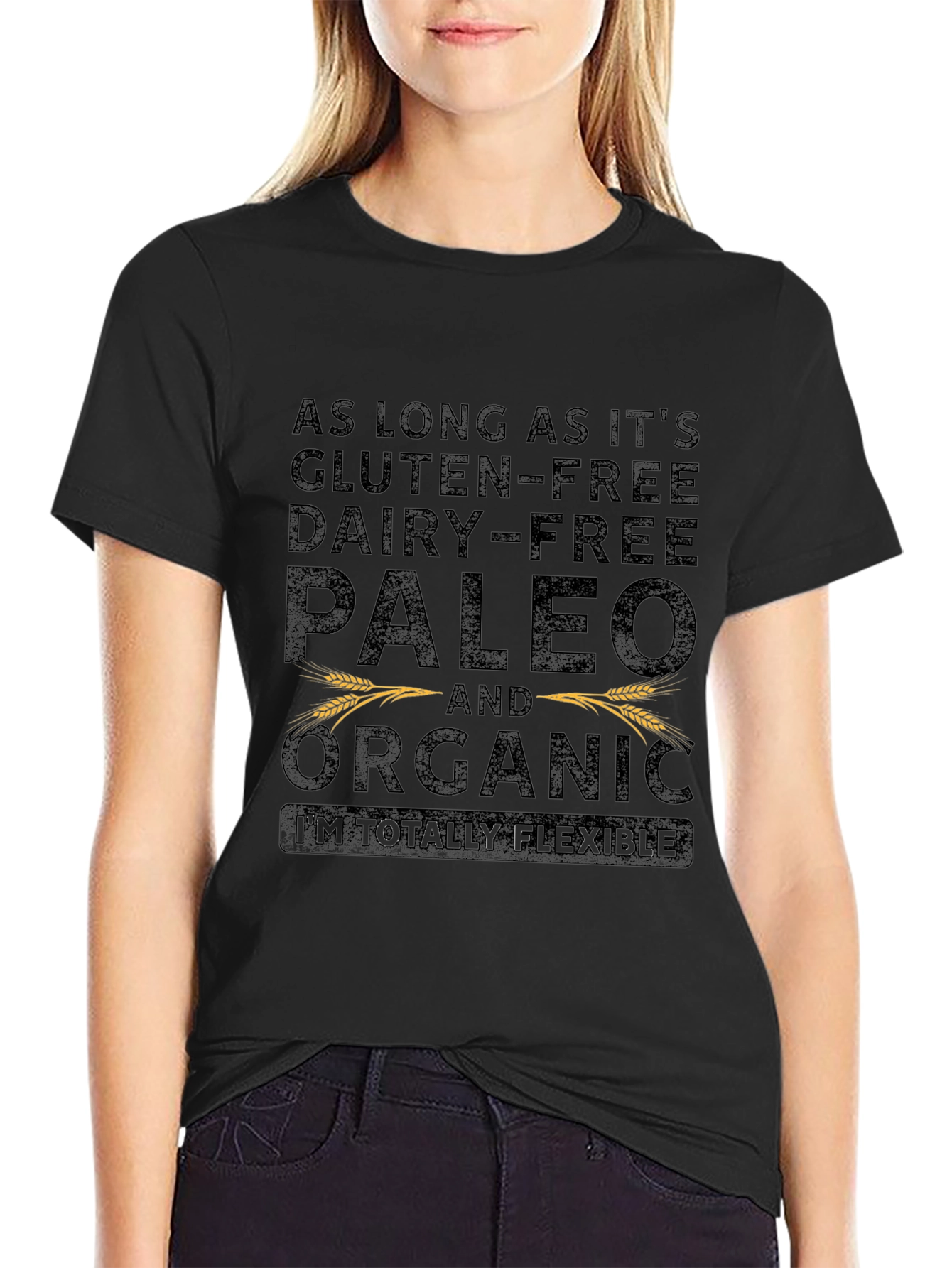 Gluten-Free Dairy-Free Paleo Organic T-Shirt