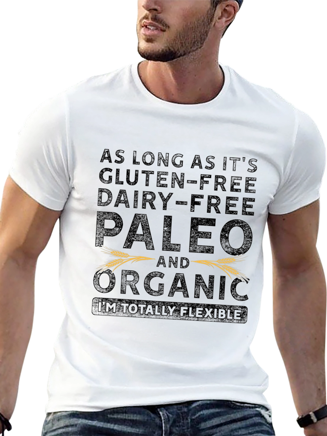 Gluten-Free Dairy-Free Paleo Organic T-Shirt