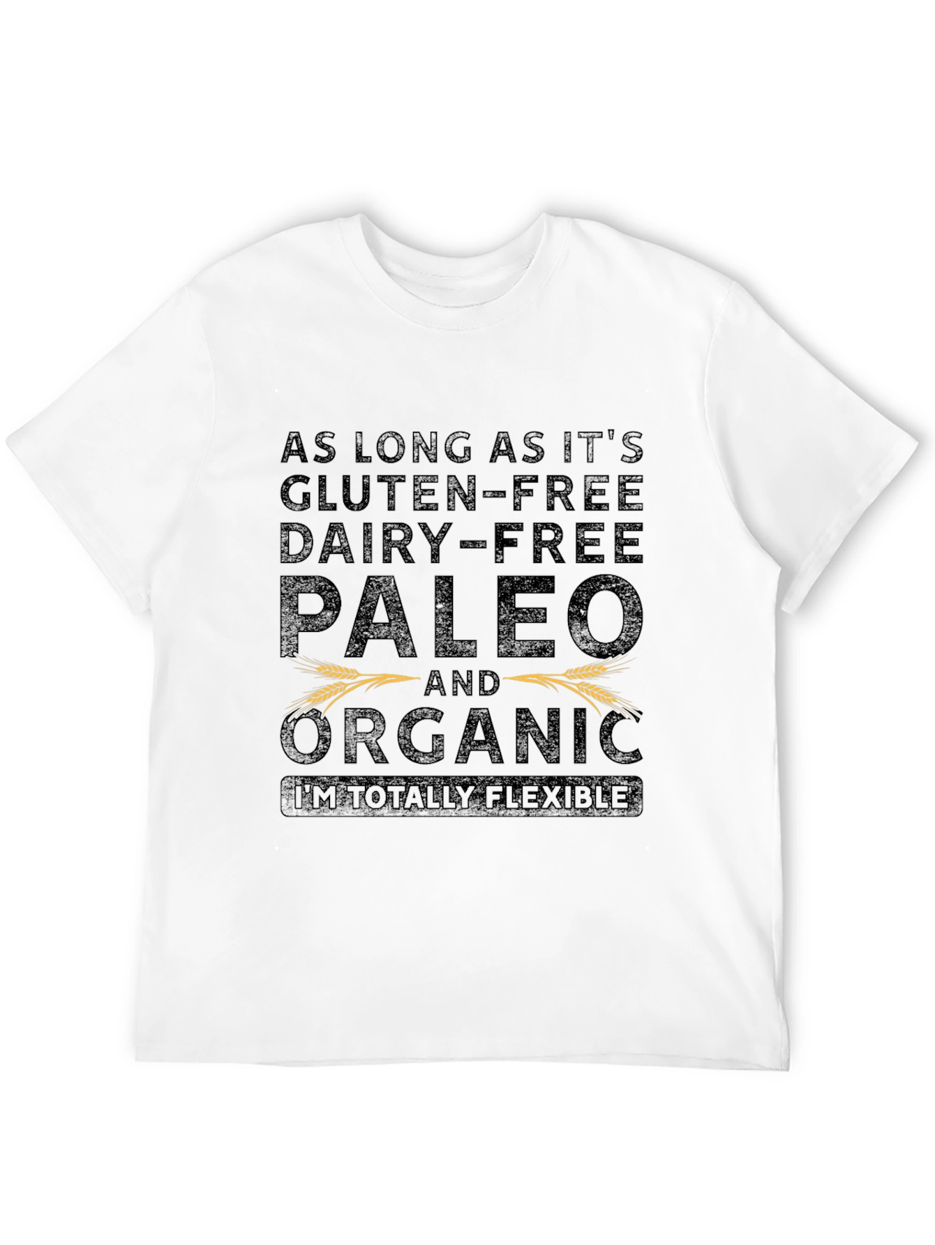 Gluten-Free Dairy-Free Paleo Organic T-Shirt