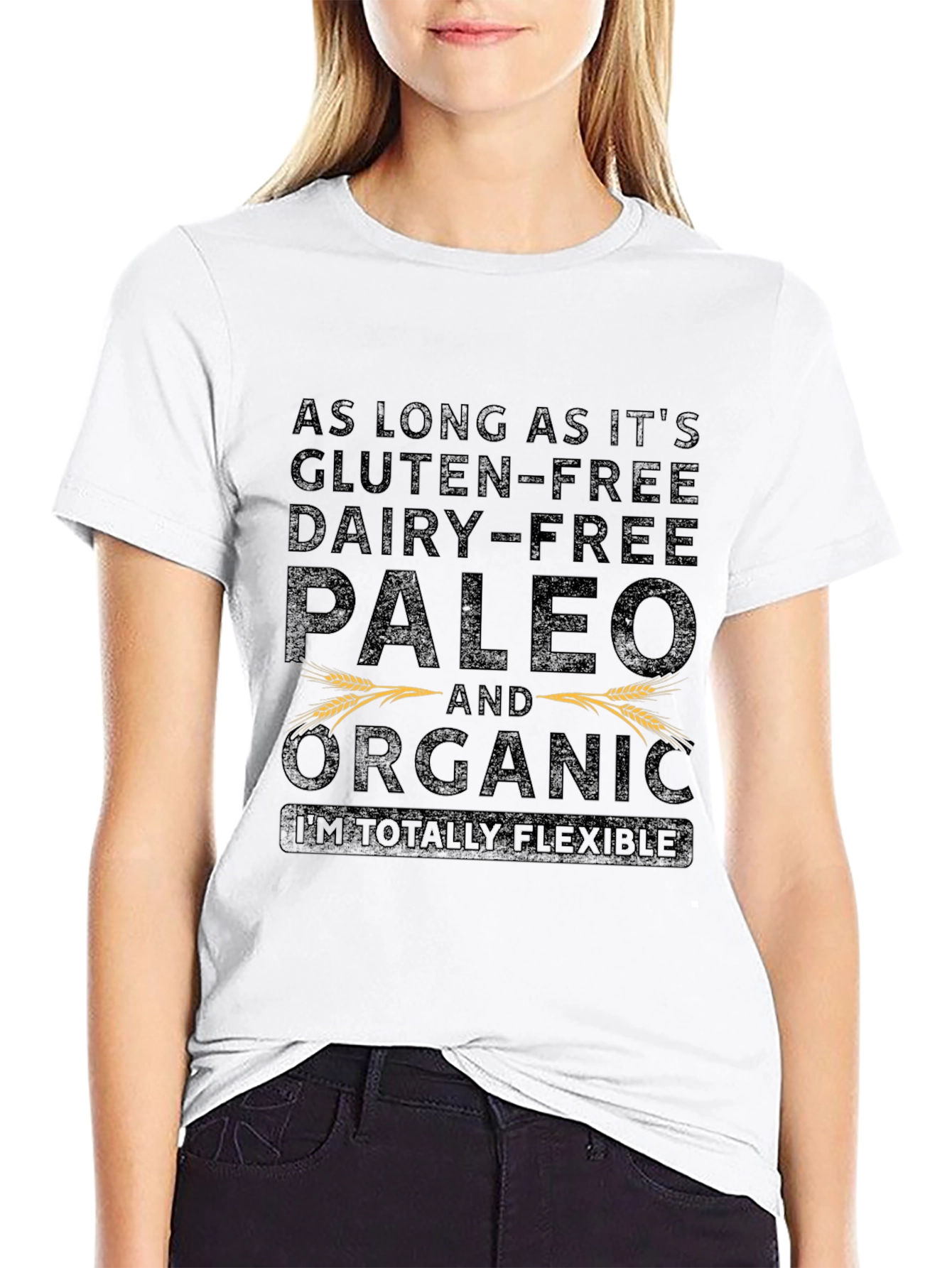 Gluten-Free Dairy-Free Paleo Organic T-Shirt