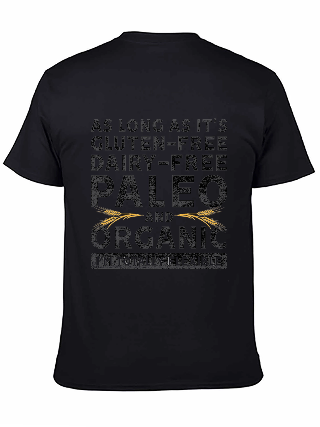 Gluten-Free Dairy-Free Paleo Organic T-Shirt