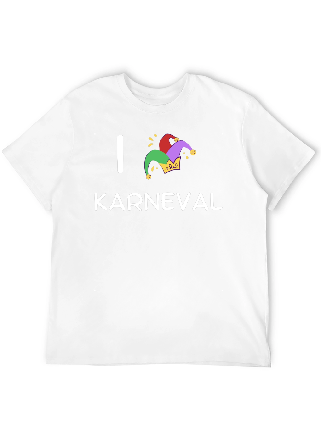 I Love Karneval T-Shirt - Black