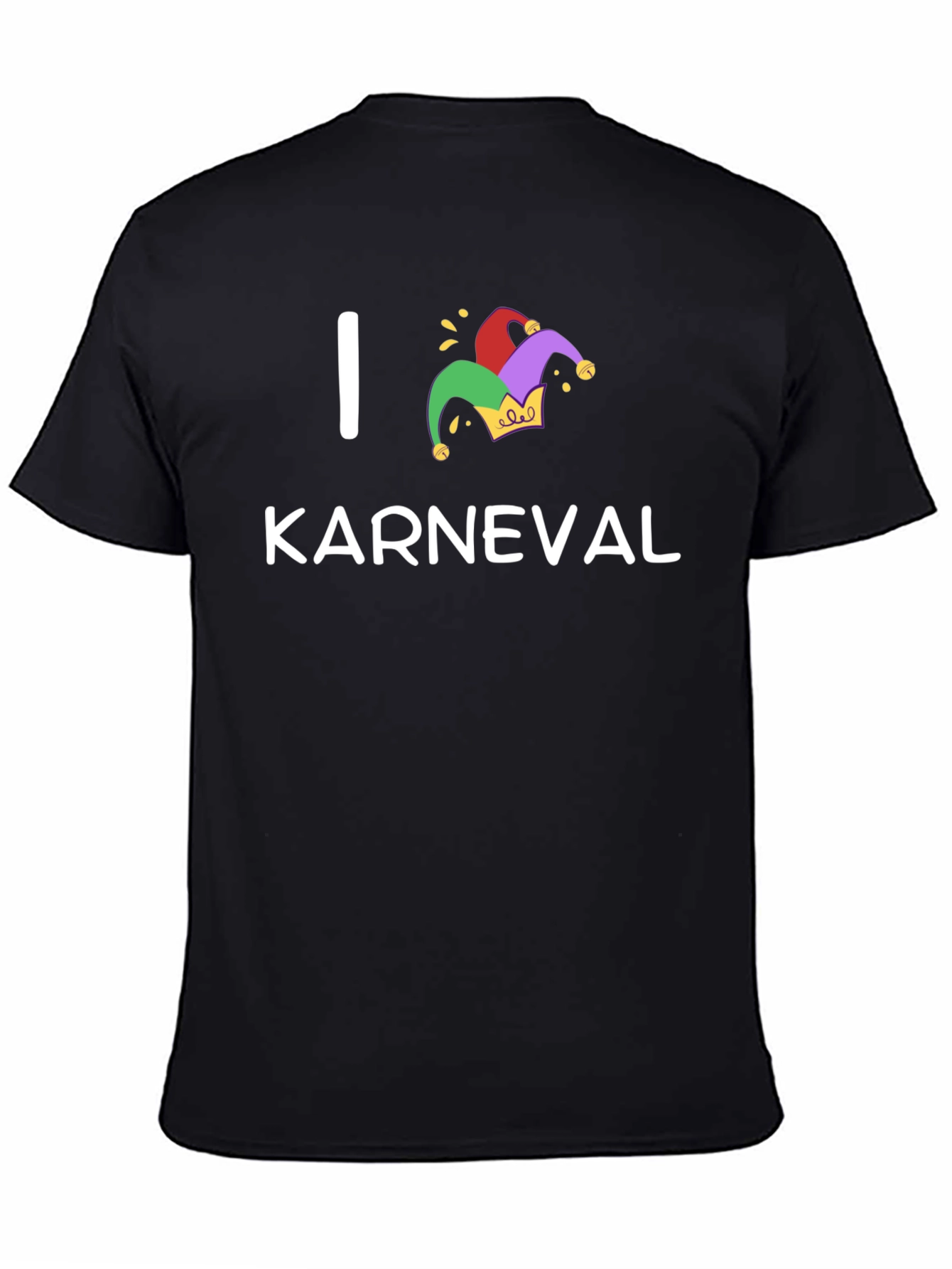 I Love Karneval T-Shirt - Black