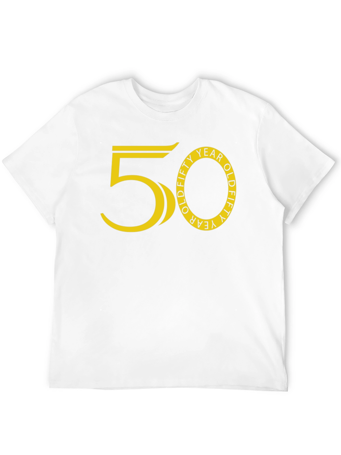 Funny 50 Year Old T-Shirt - Black Graphic Tee
