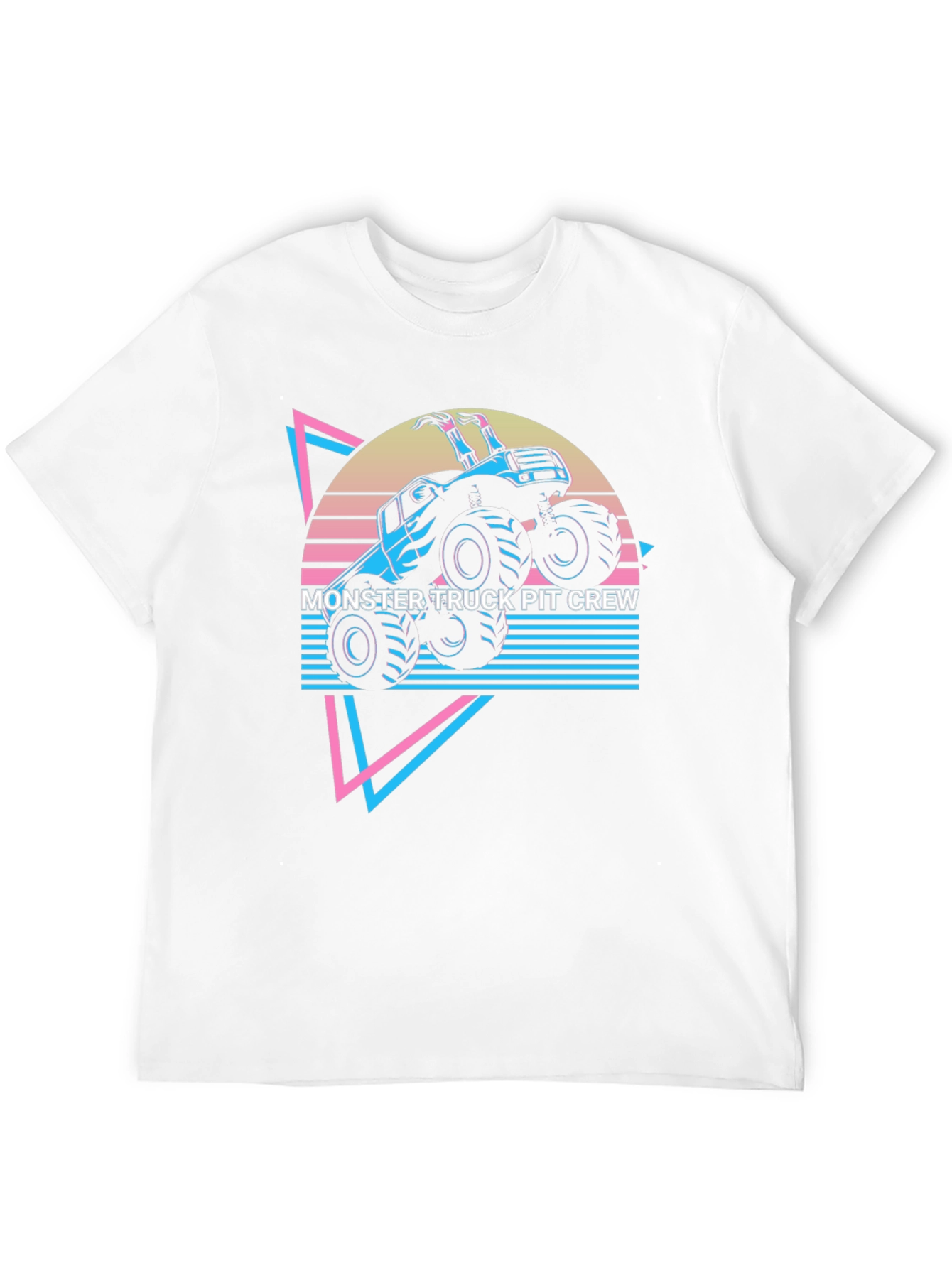 Monster Truck Pit Crew Graphic Tee