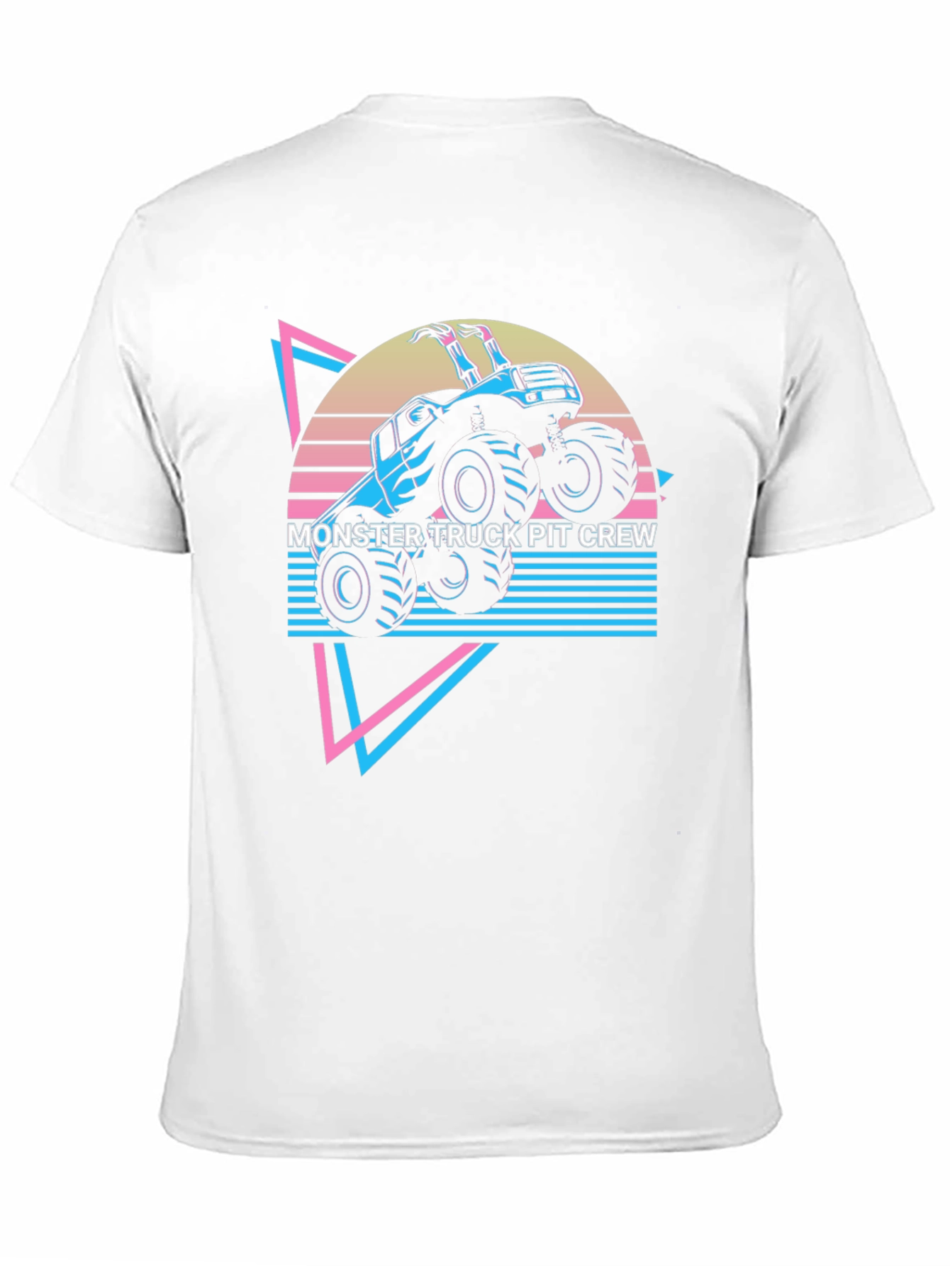 Monster Truck Pit Crew Graphic Tee