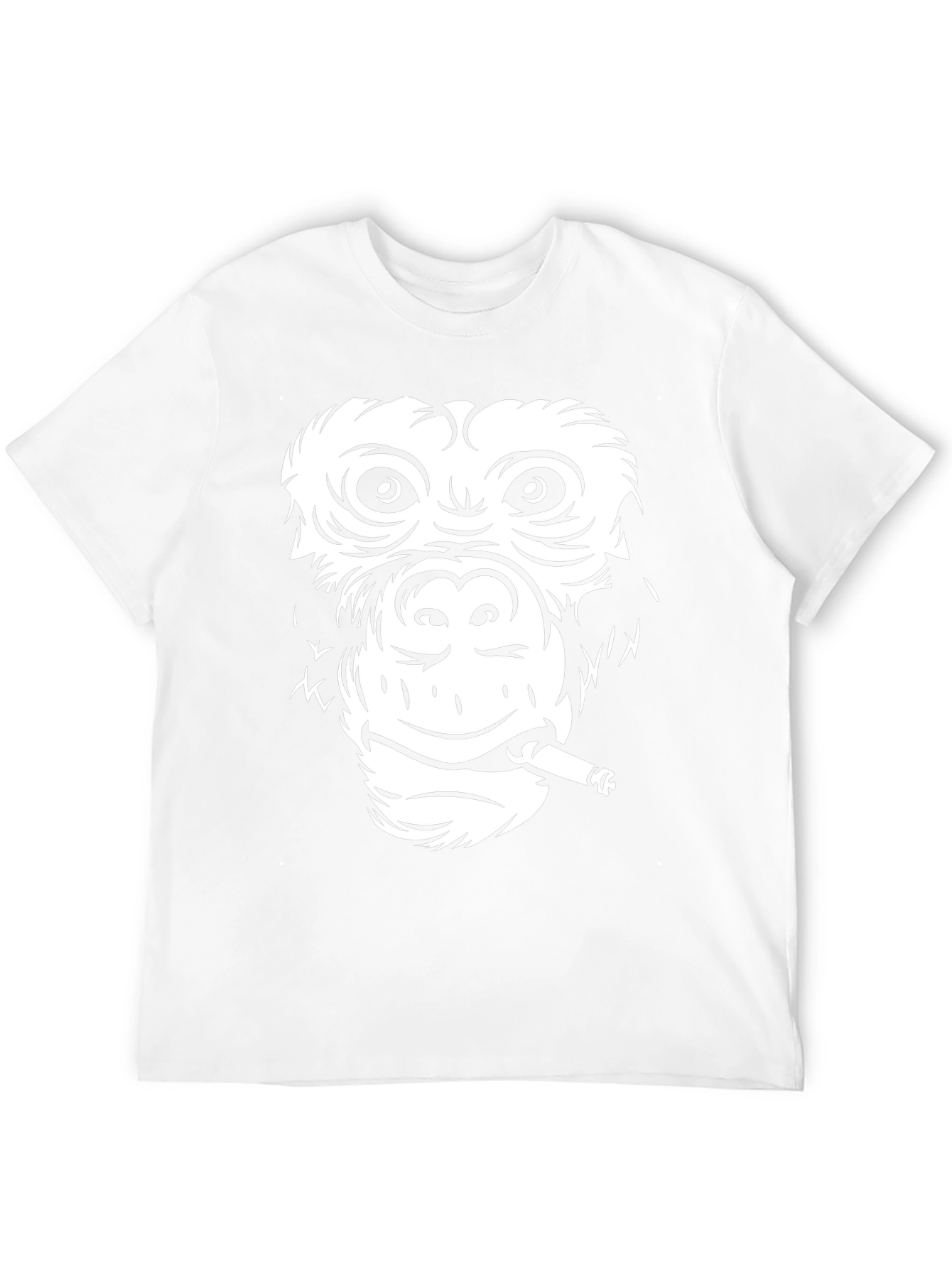 Cool Monkey Graphic Tee - Black Unisex T-Shirt