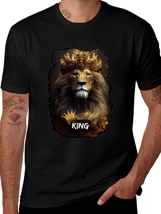 Lion King T-Shirt - Royal Graphic Tee