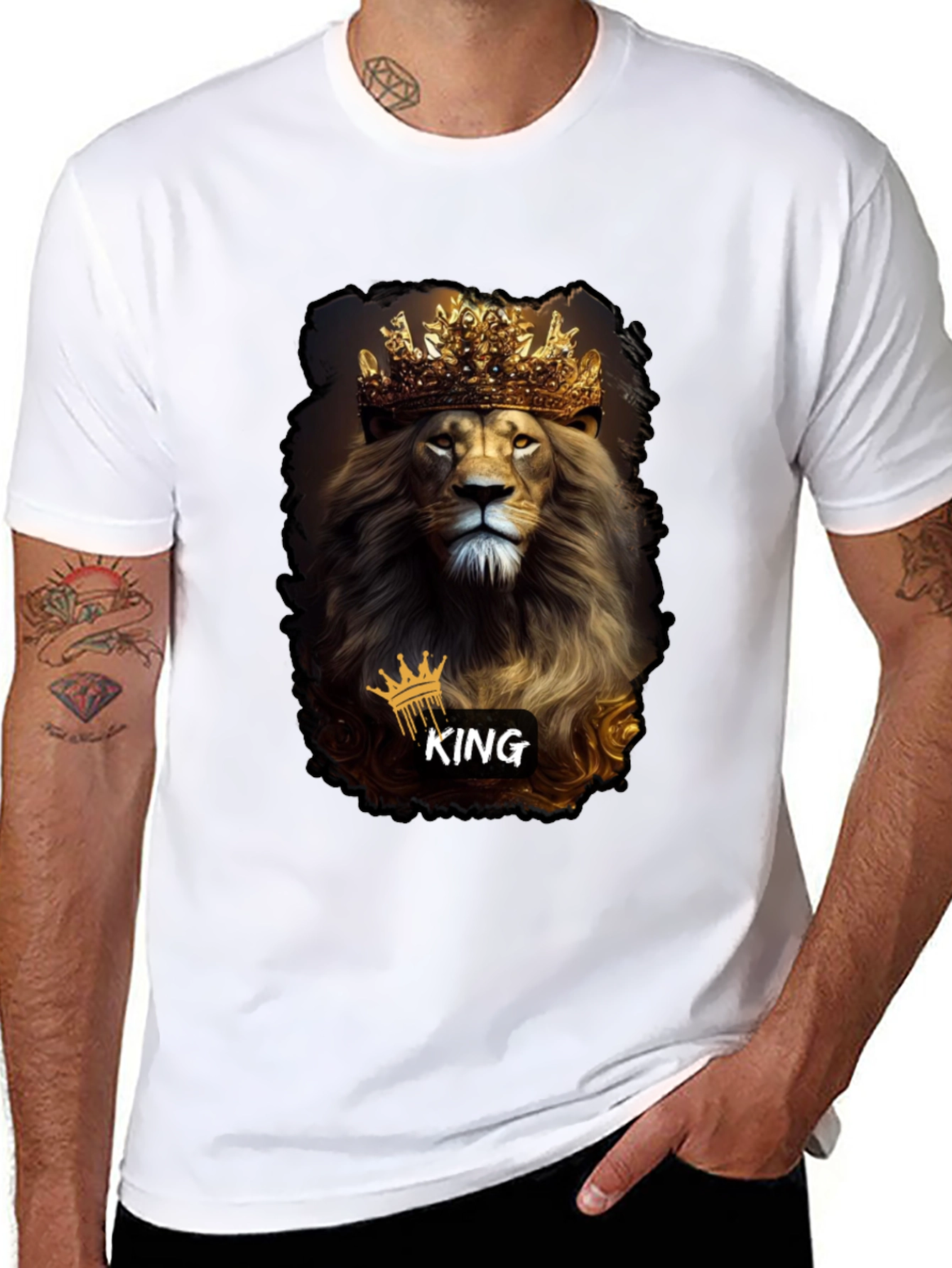 Lion King T-Shirt - Royal Graphic Tee