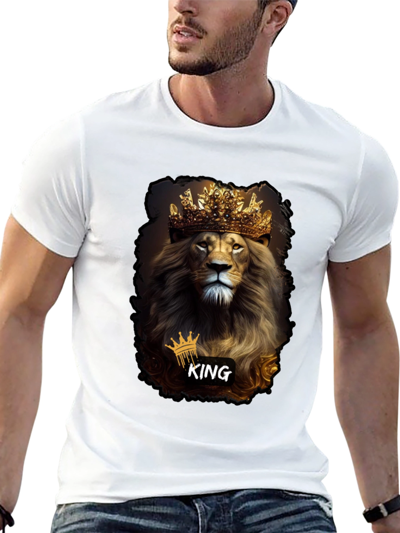 Lion King T-Shirt - Royal Graphic Tee