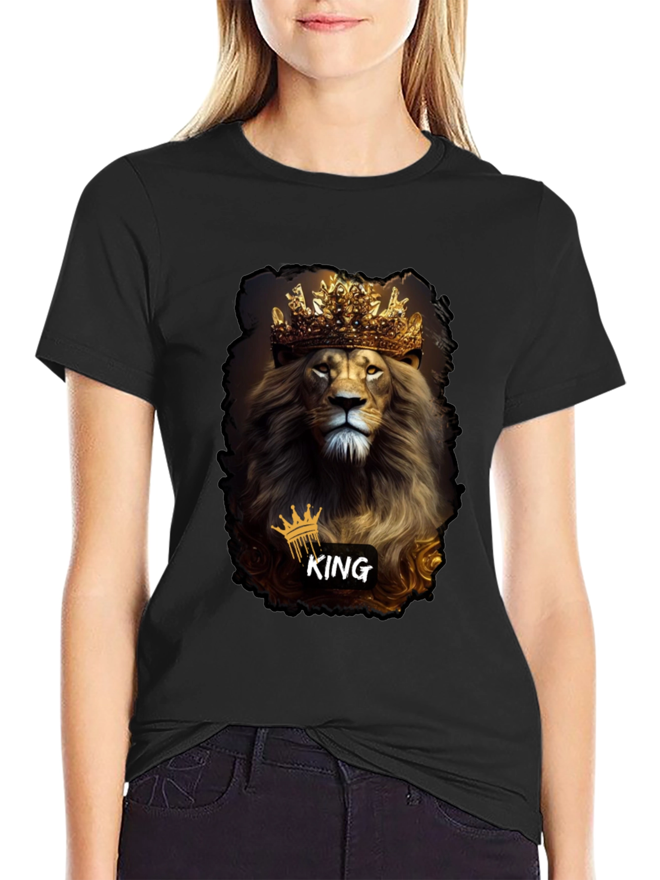 Lion King T-Shirt - Royal Graphic Tee