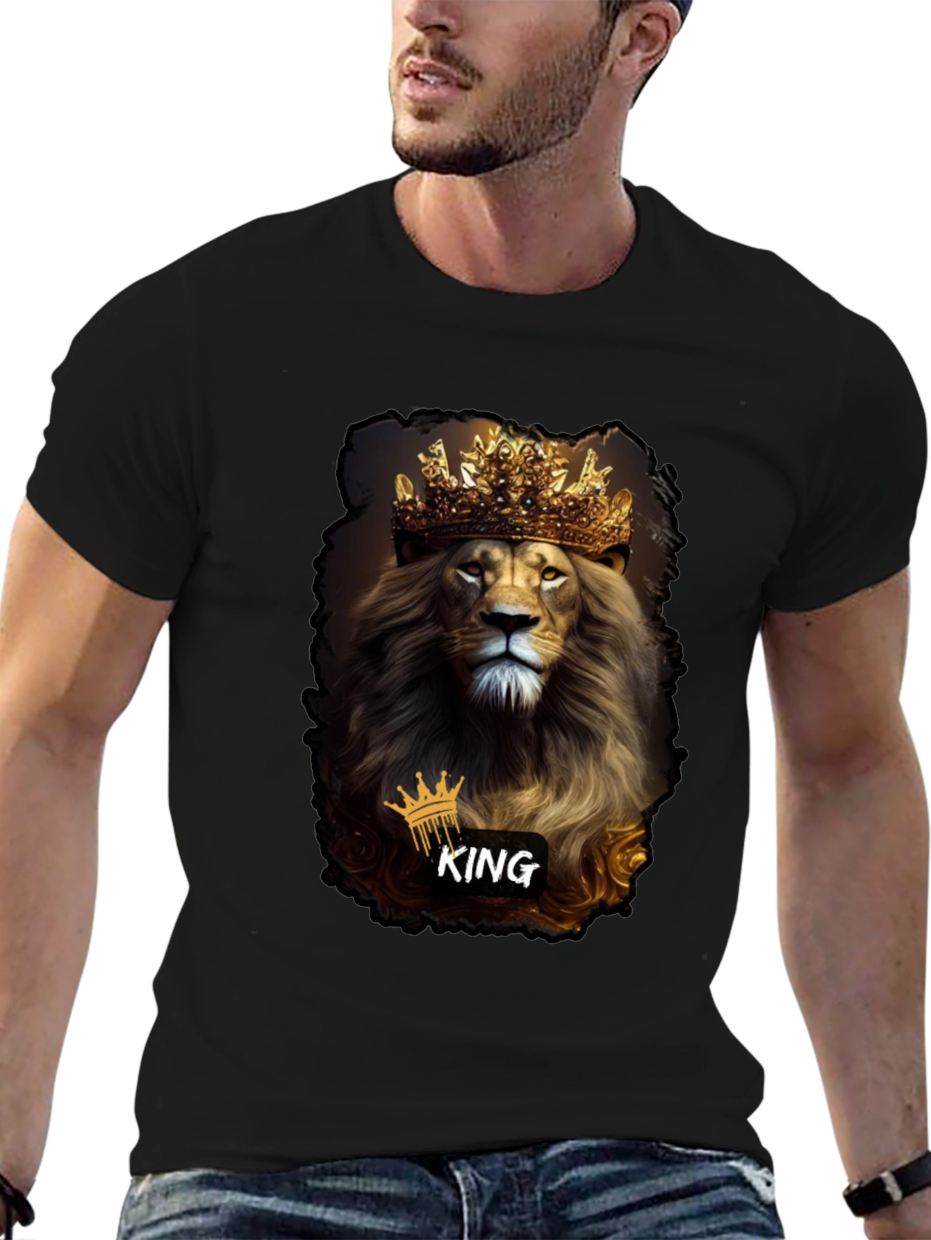 Lion King T-Shirt - Royal Graphic Tee