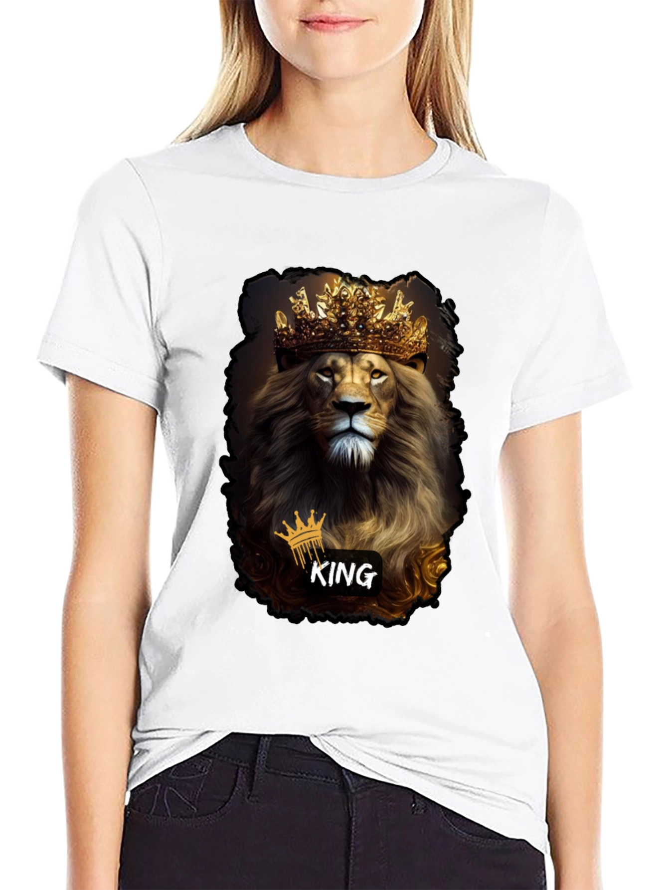 Lion King T-Shirt - Royal Graphic Tee