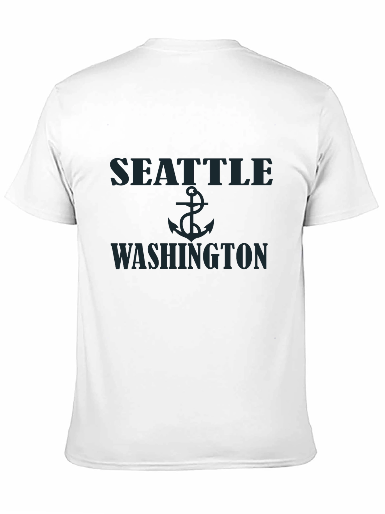 Seattle Washington Anchor Graphic T-Shirt