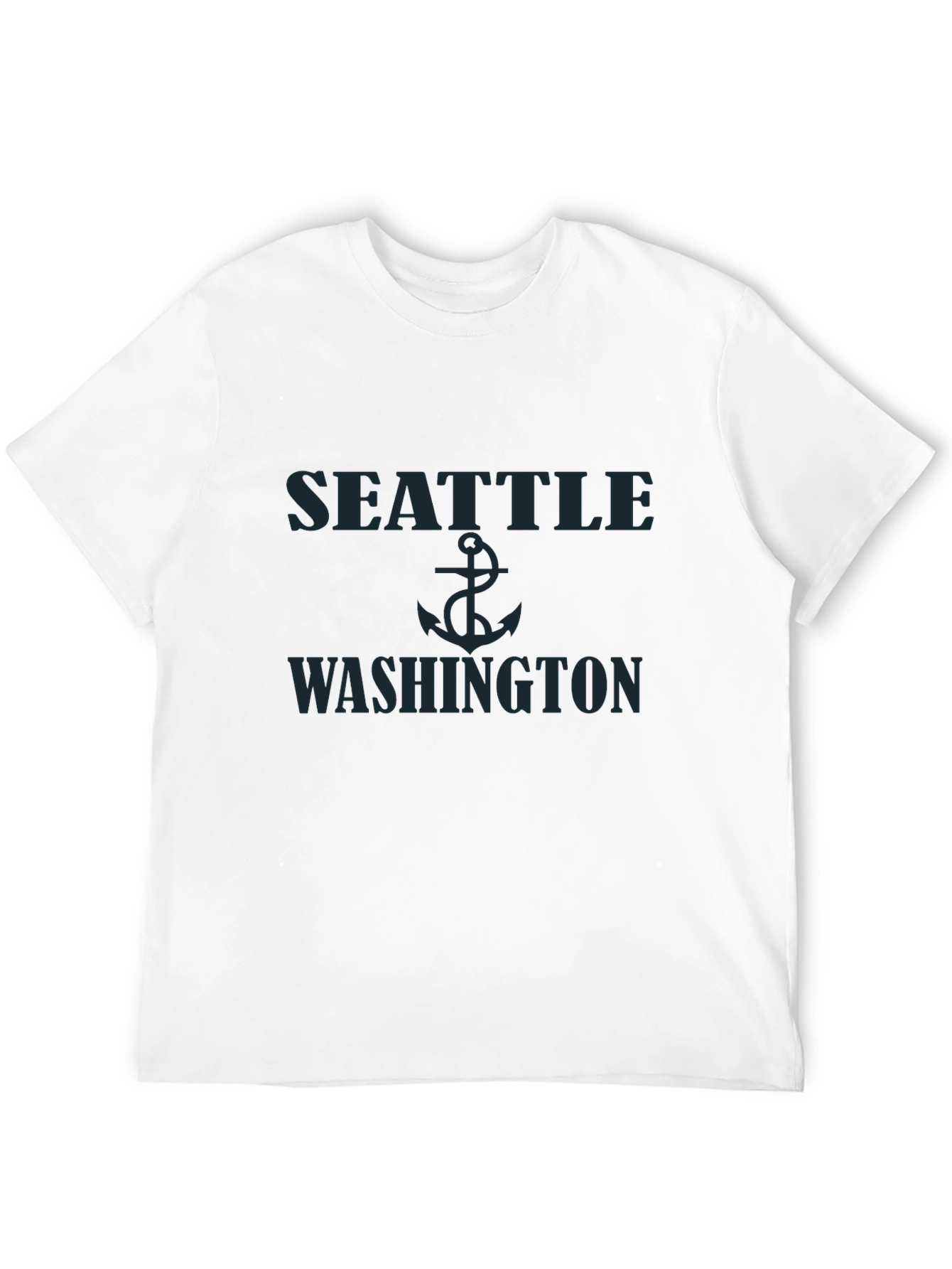 Seattle Washington Anchor Graphic T-Shirt
