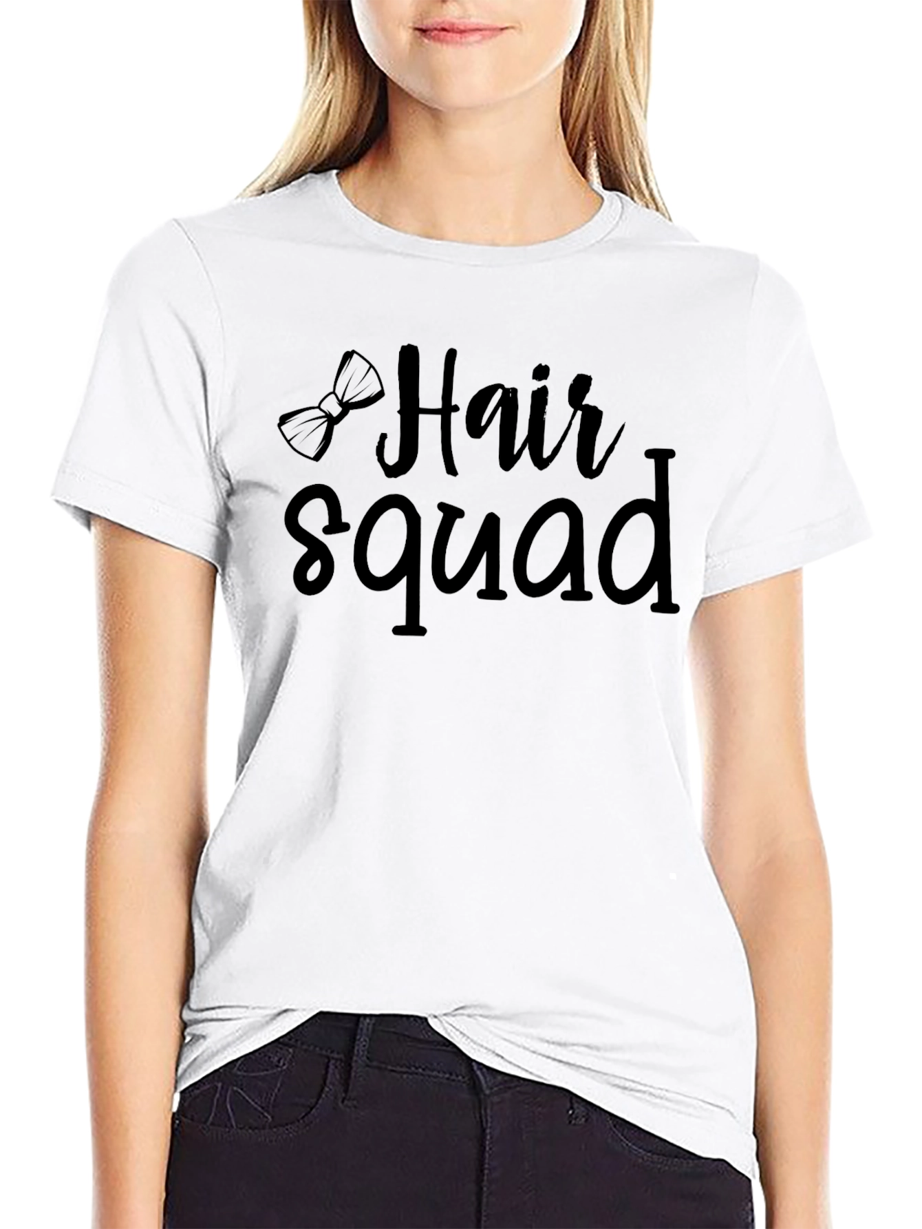 Hair Squad Tee - Stylish Hairdresser T-Shirt