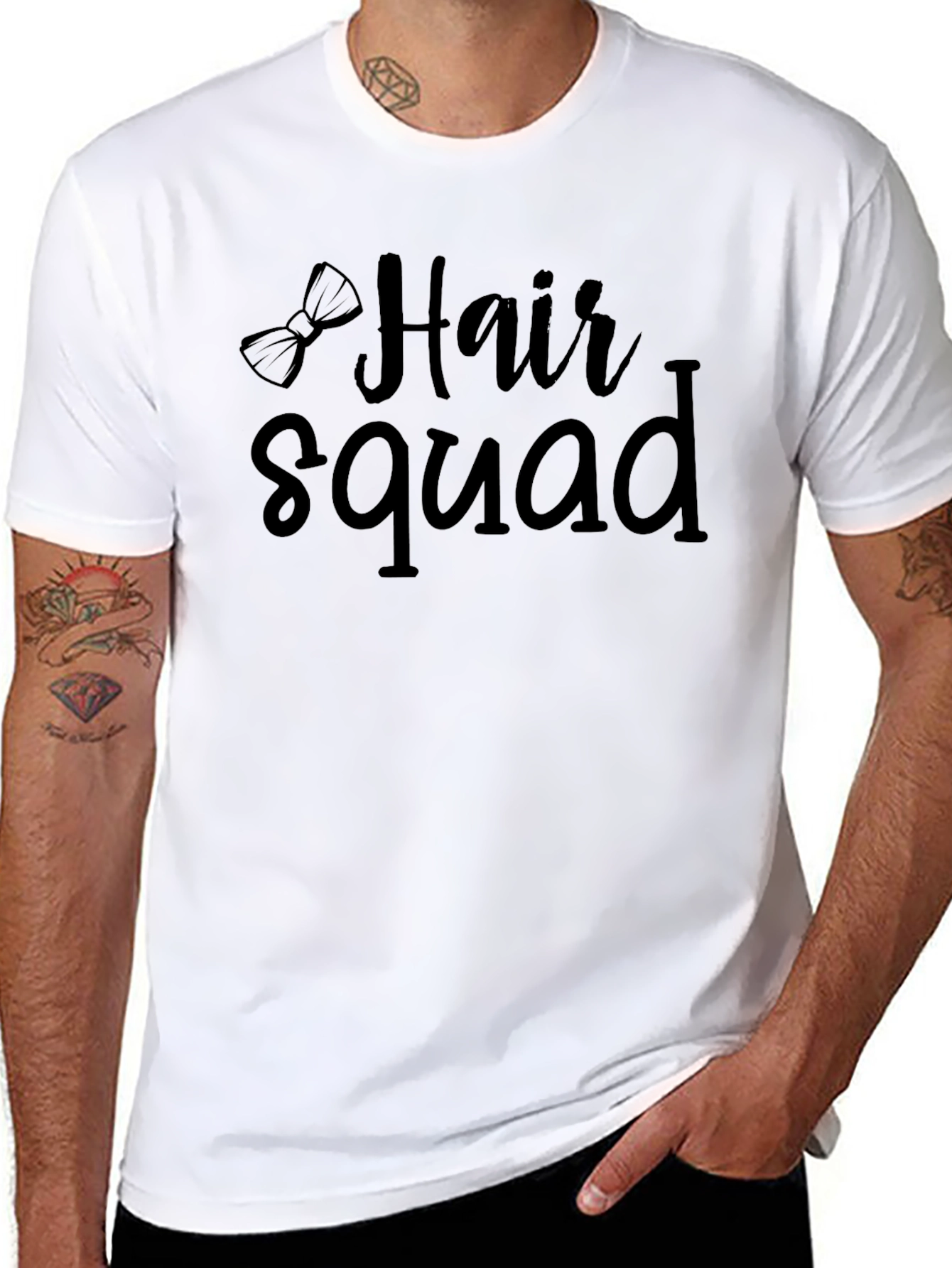 Hair Squad Tee - Stylish Hairdresser T-Shirt