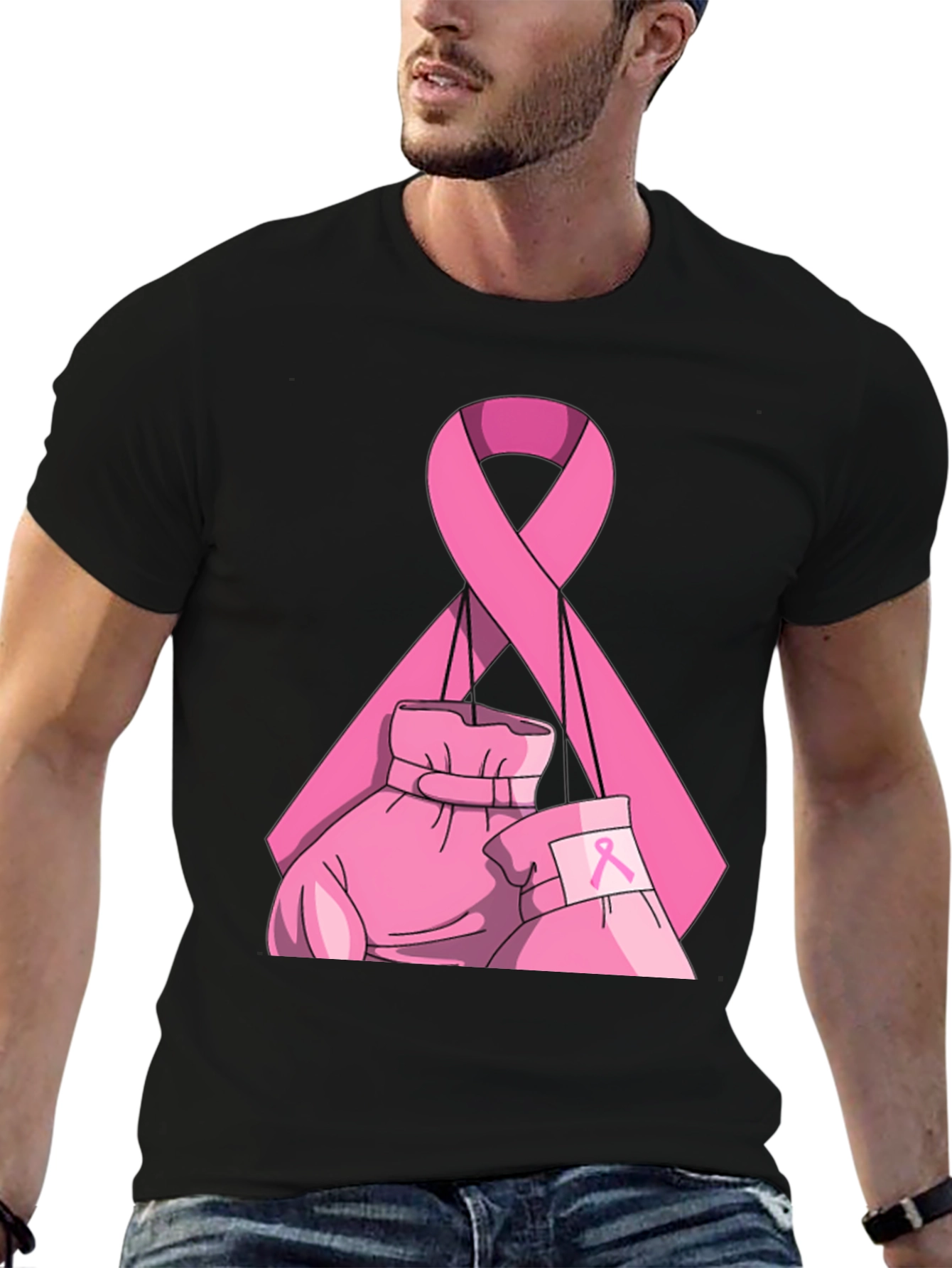 Fight Like a Girl Breast Cancer Awareness T-Shirt