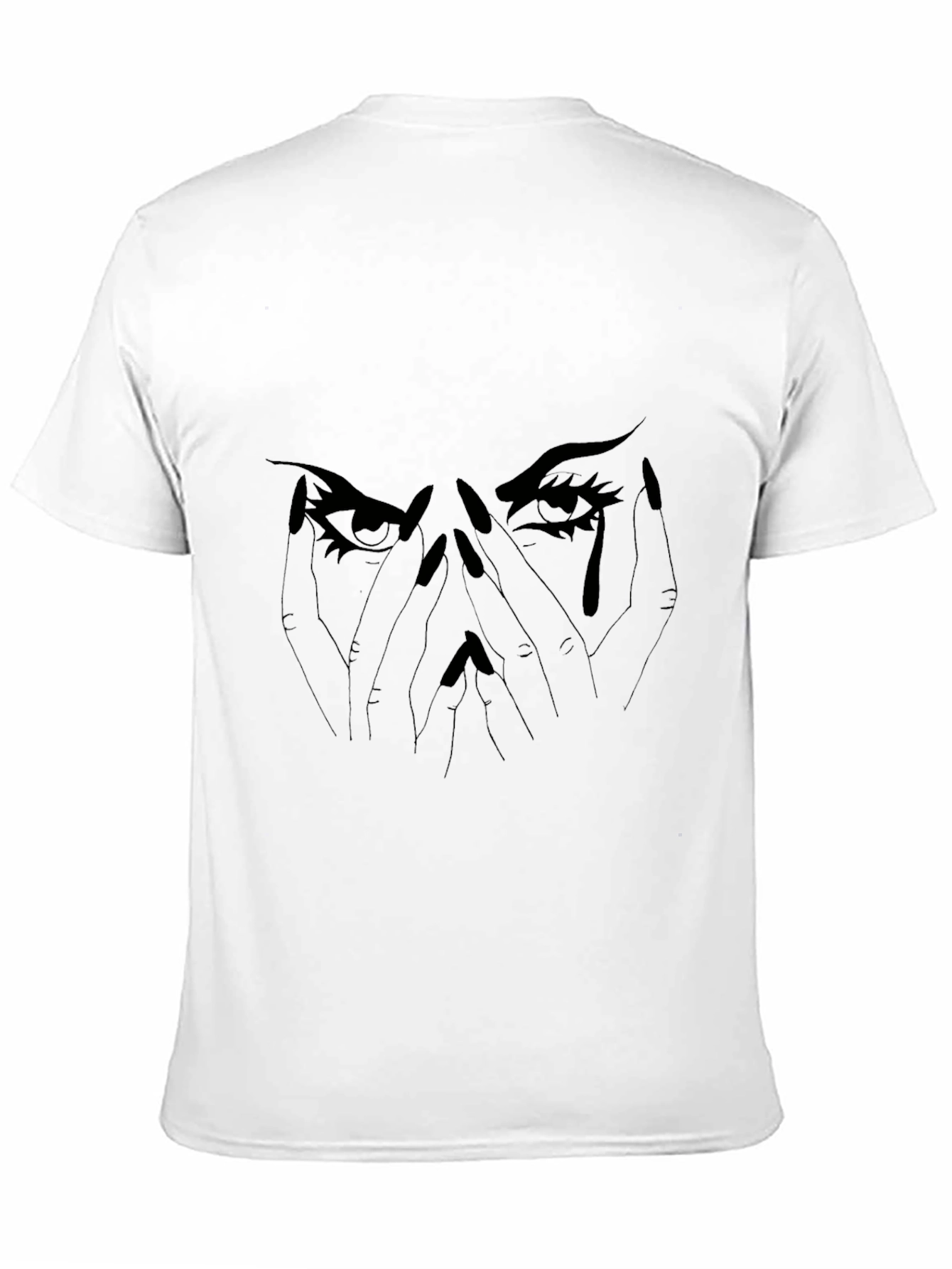 Emo Graphic Tee - Dark Eyes T-Shirt