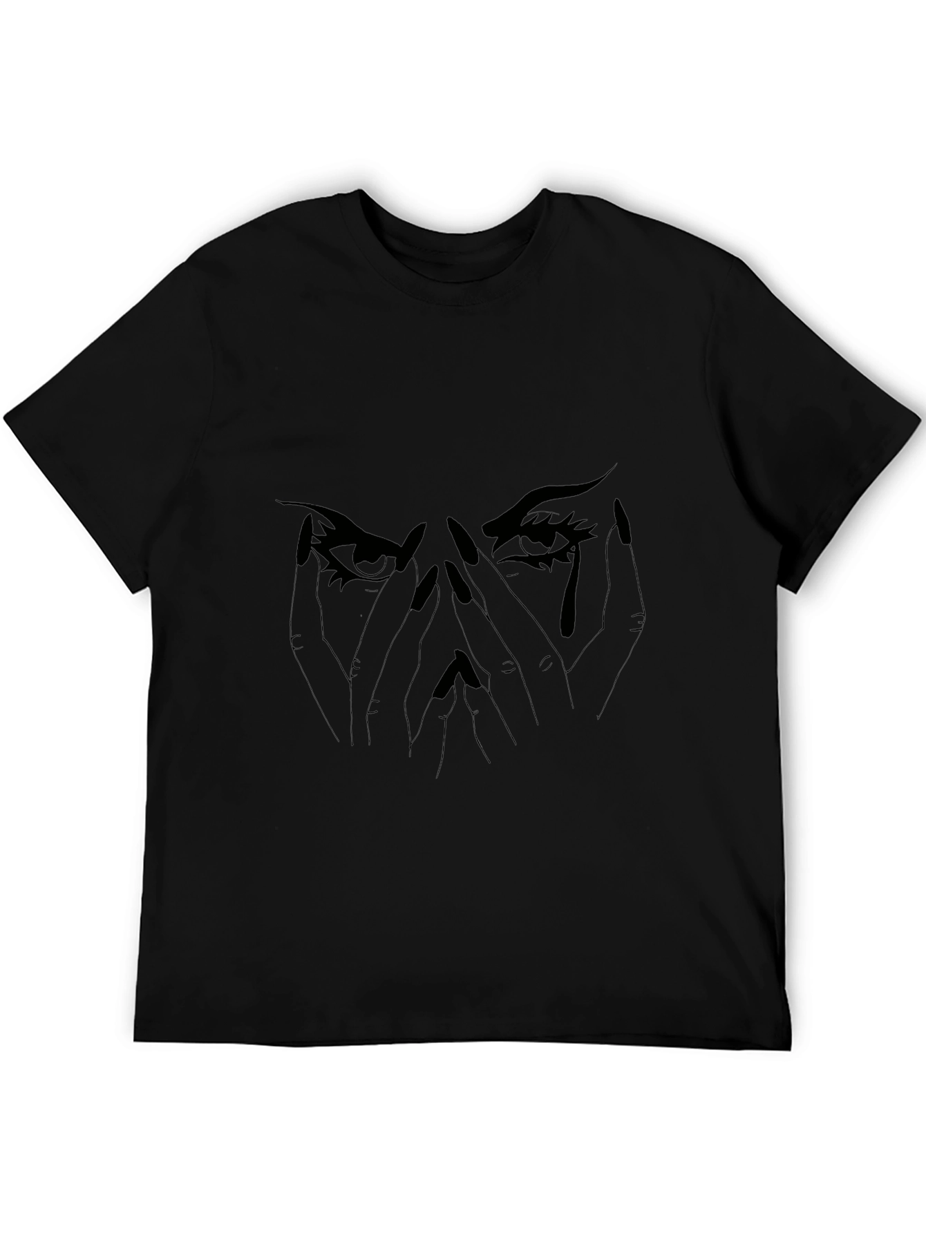Emo Graphic Tee - Dark Eyes T-Shirt