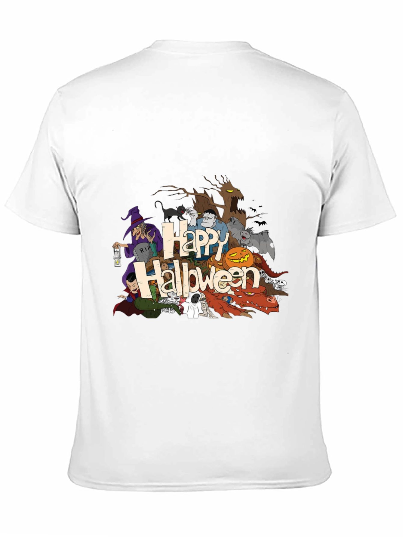 Happy Halloween Cartoon T-Shirt