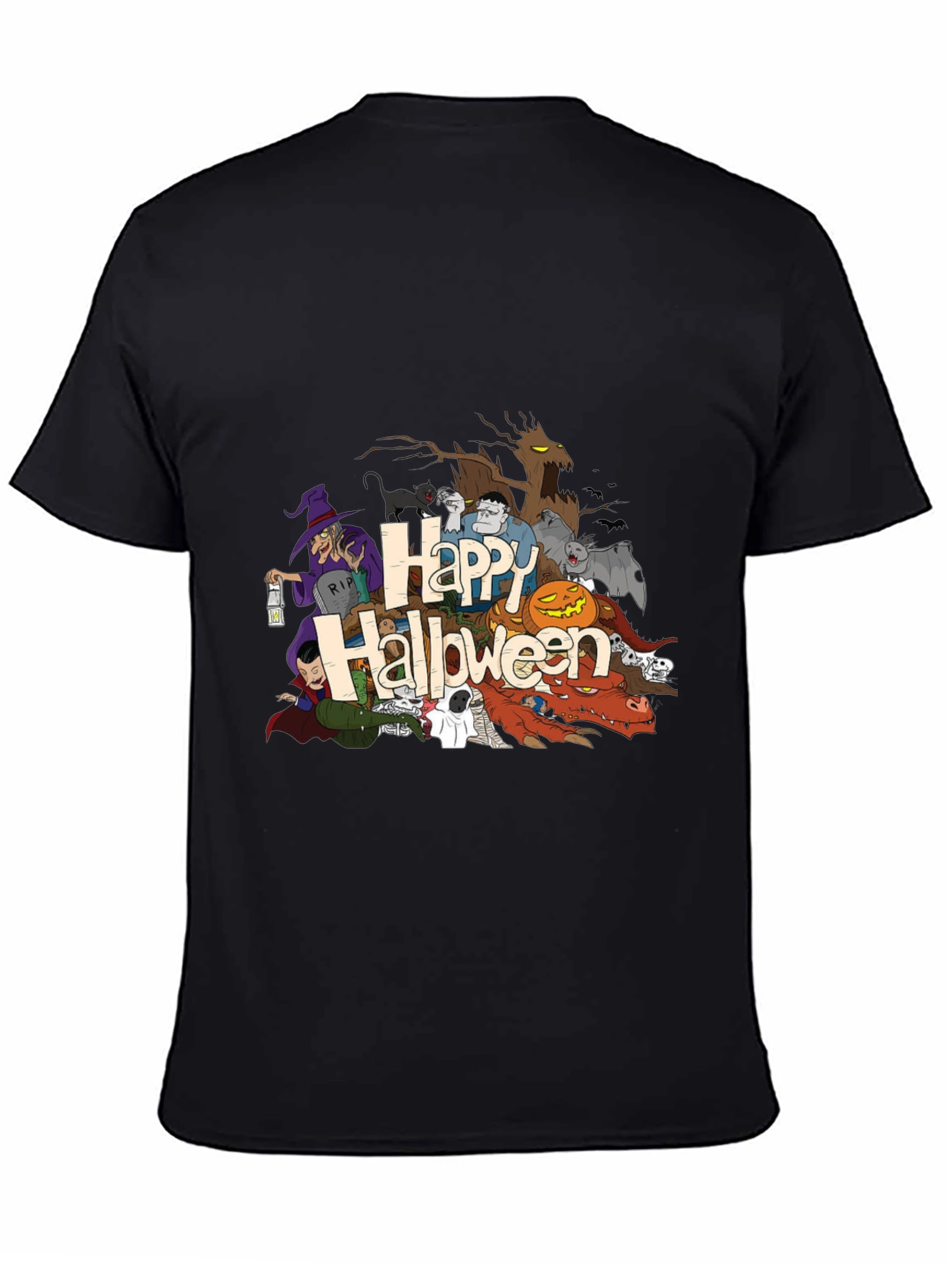 Happy Halloween Cartoon T-Shirt