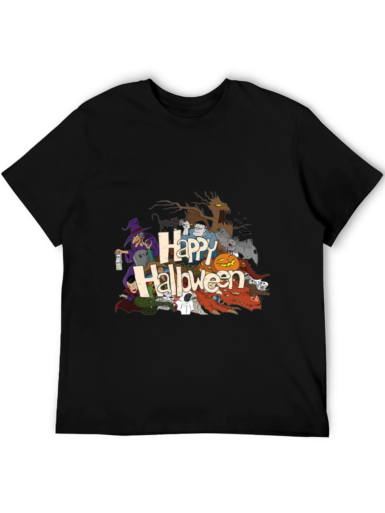 Happy Halloween Cartoon T-Shirt