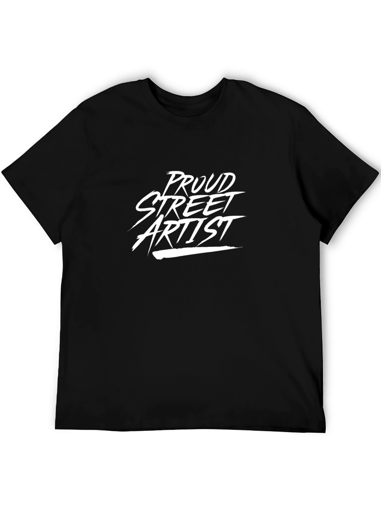 Proud Street Artist Black Graphic Tee