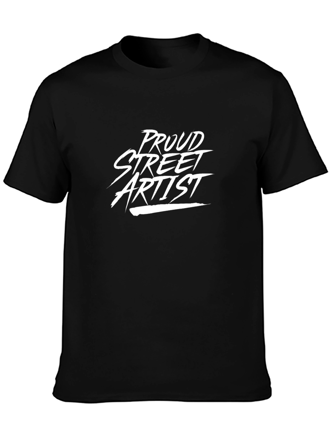 Proud Street Artist Black Graphic Tee