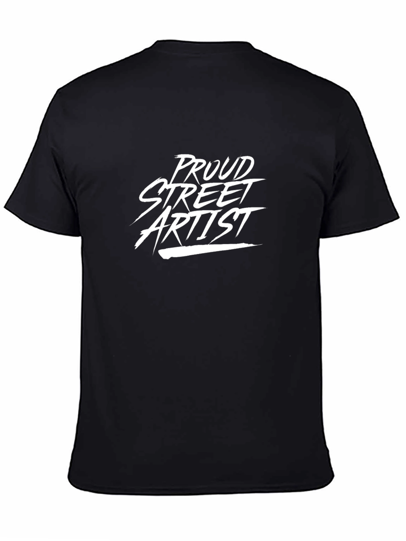 Proud Street Artist Black Graphic Tee