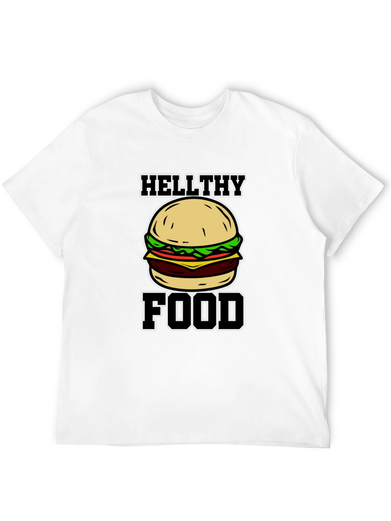 Hellthy Food Graphic T-Shirt