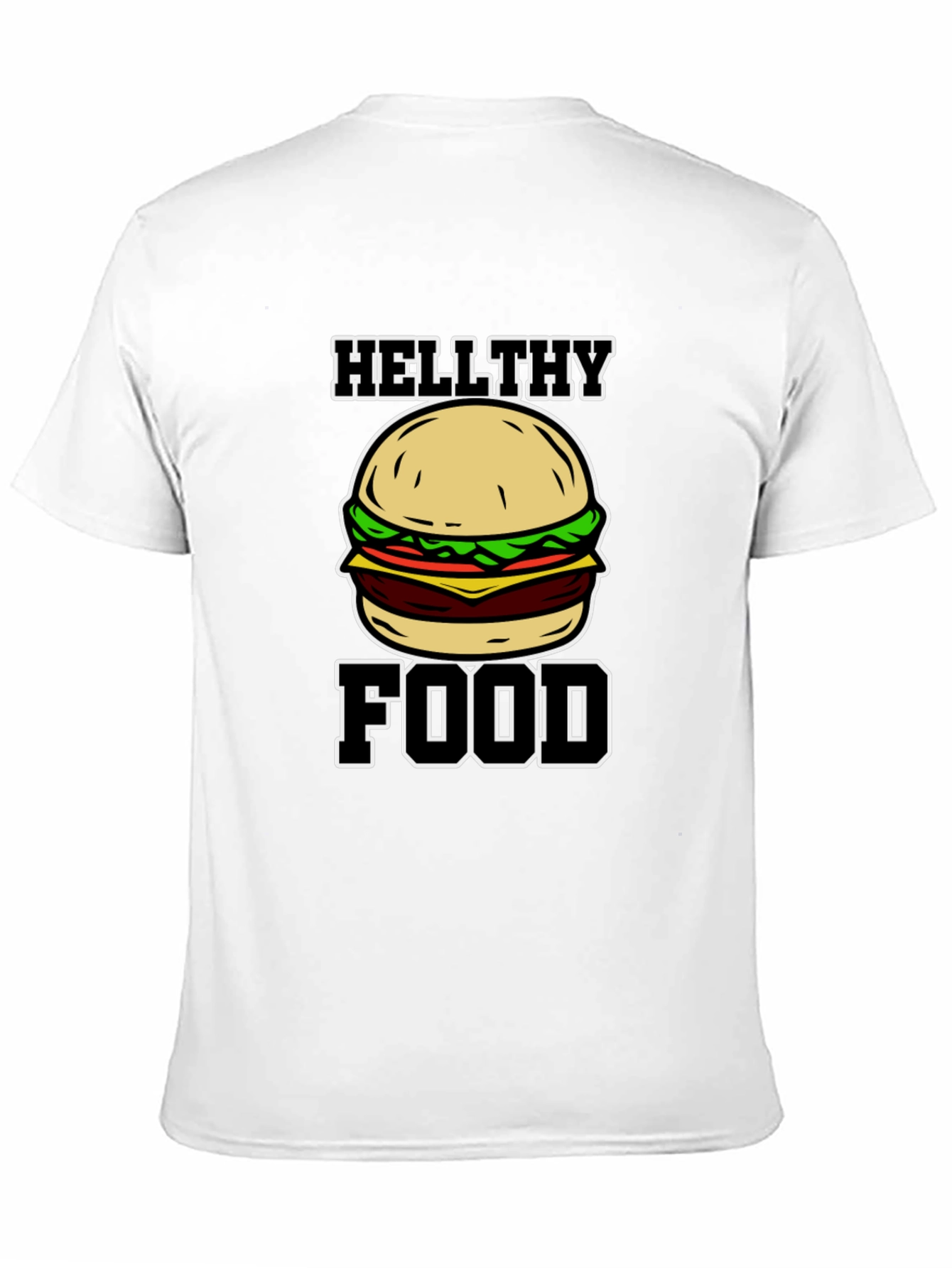 Hellthy Food Graphic T-Shirt