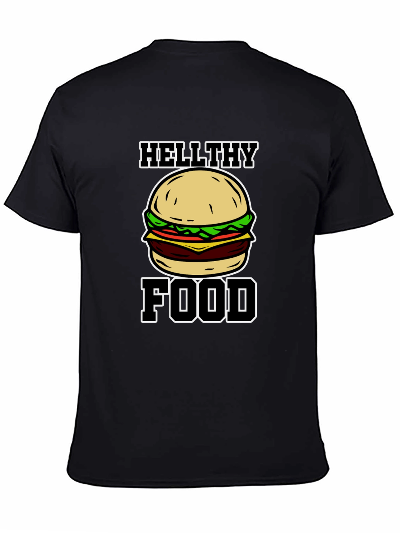 Hellthy Food Graphic T-Shirt