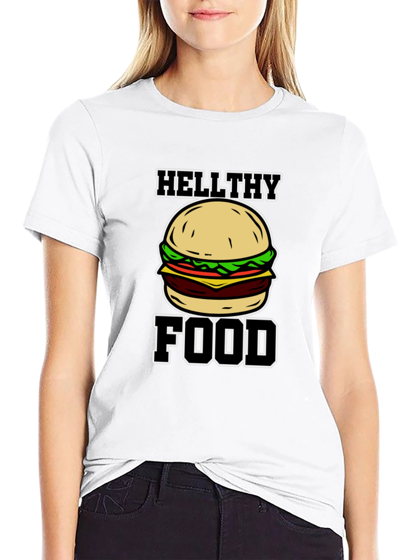 Hellthy Food Graphic T-Shirt