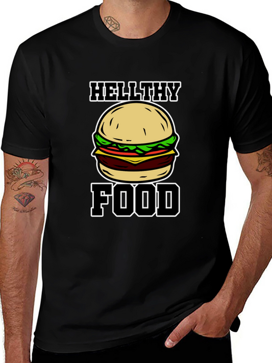 Hellthy Food Graphic T-Shirt