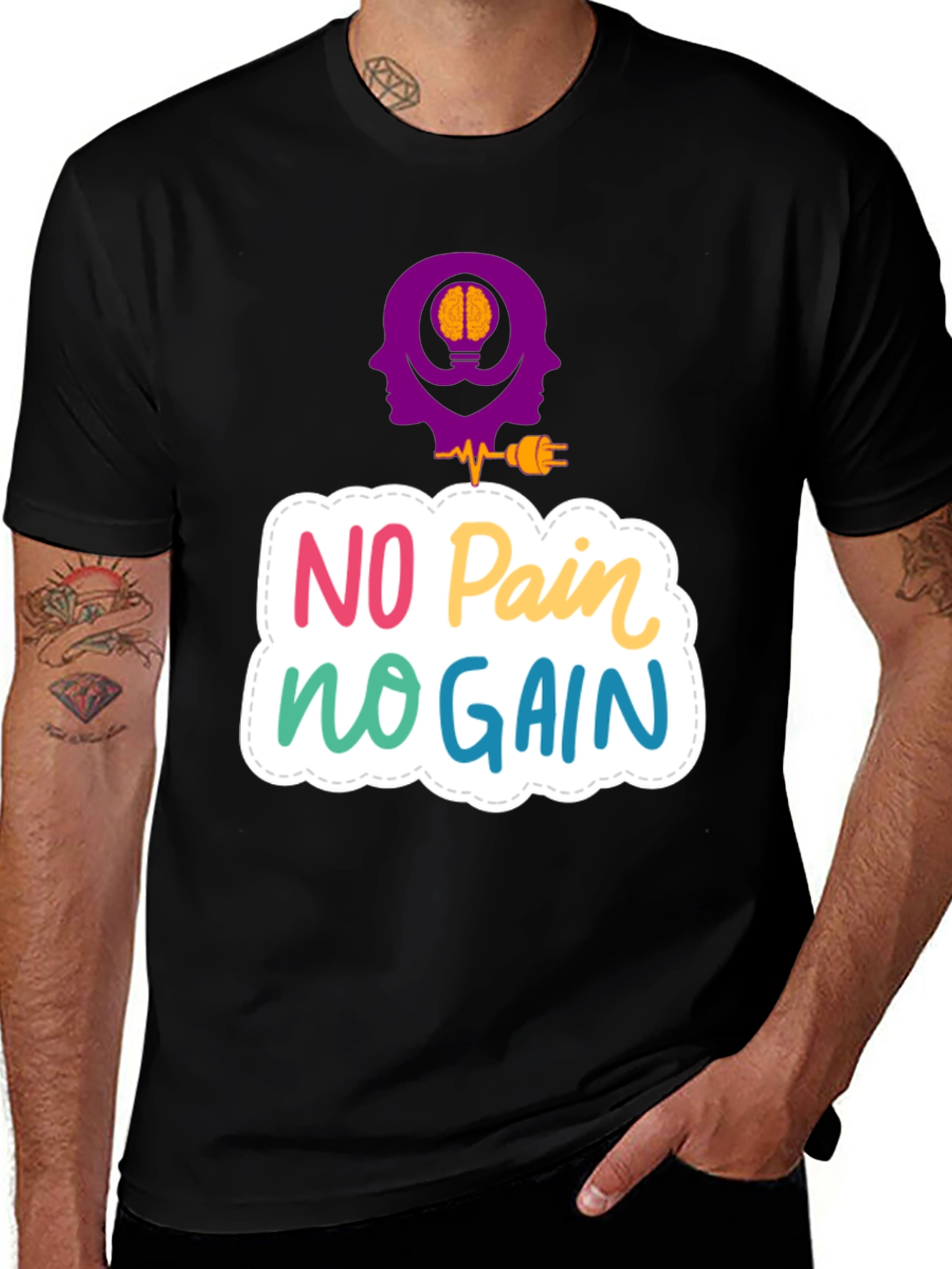 No Pain No Gain Graphic Tee