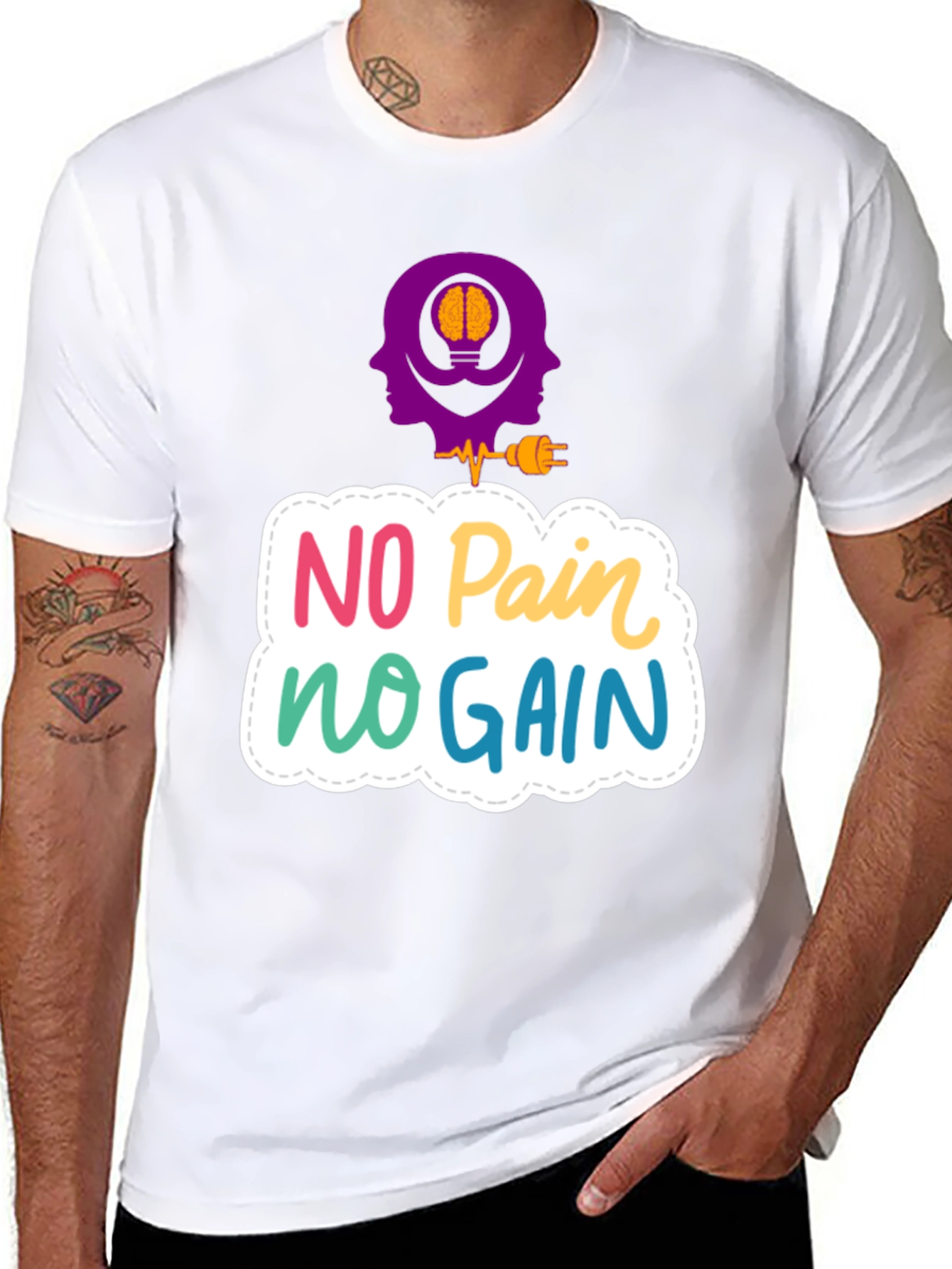 No Pain No Gain Graphic Tee