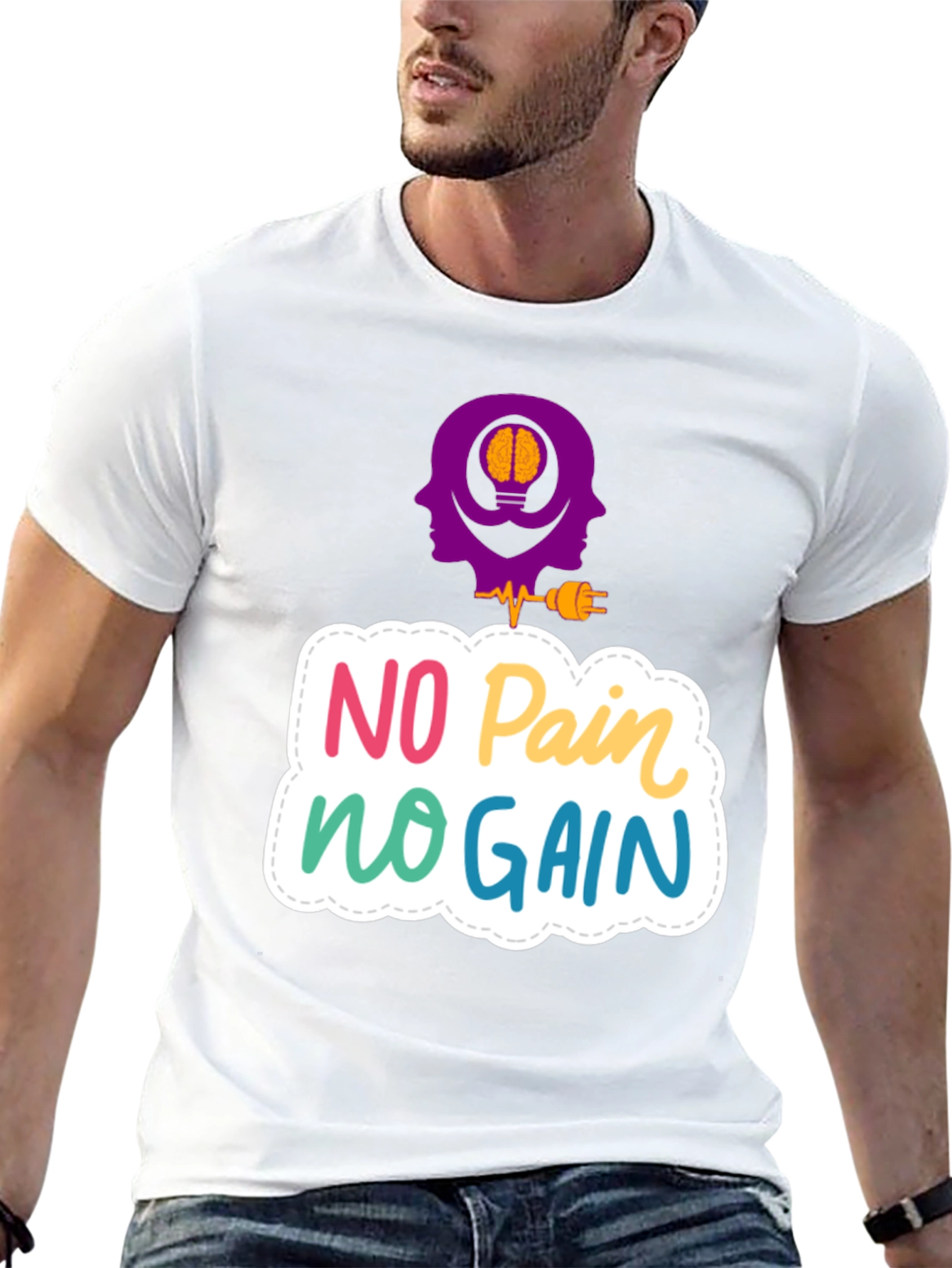 No Pain No Gain Graphic Tee