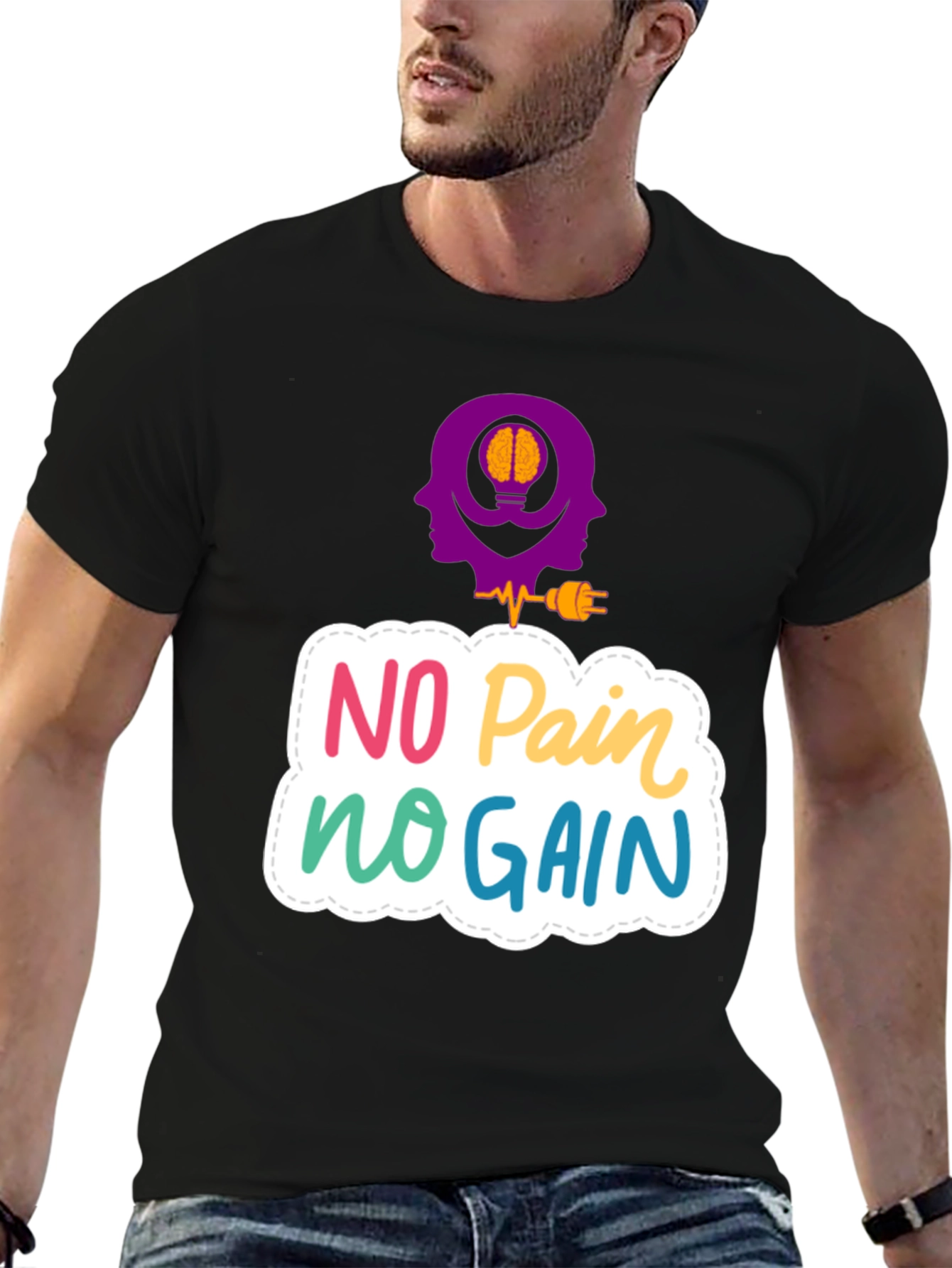 No Pain No Gain Graphic Tee