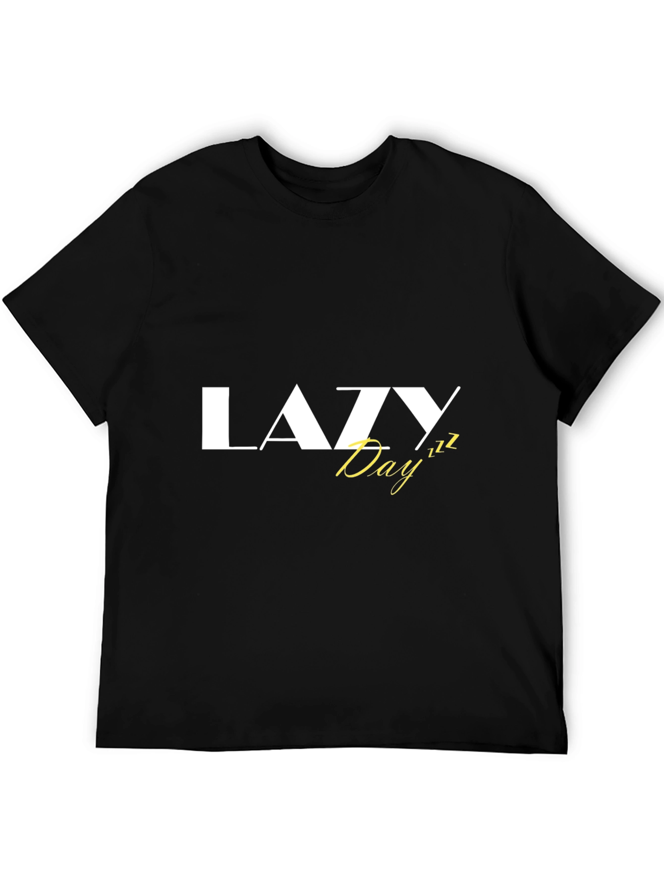 Lazy Day Graphic Tee - Casual Comfort