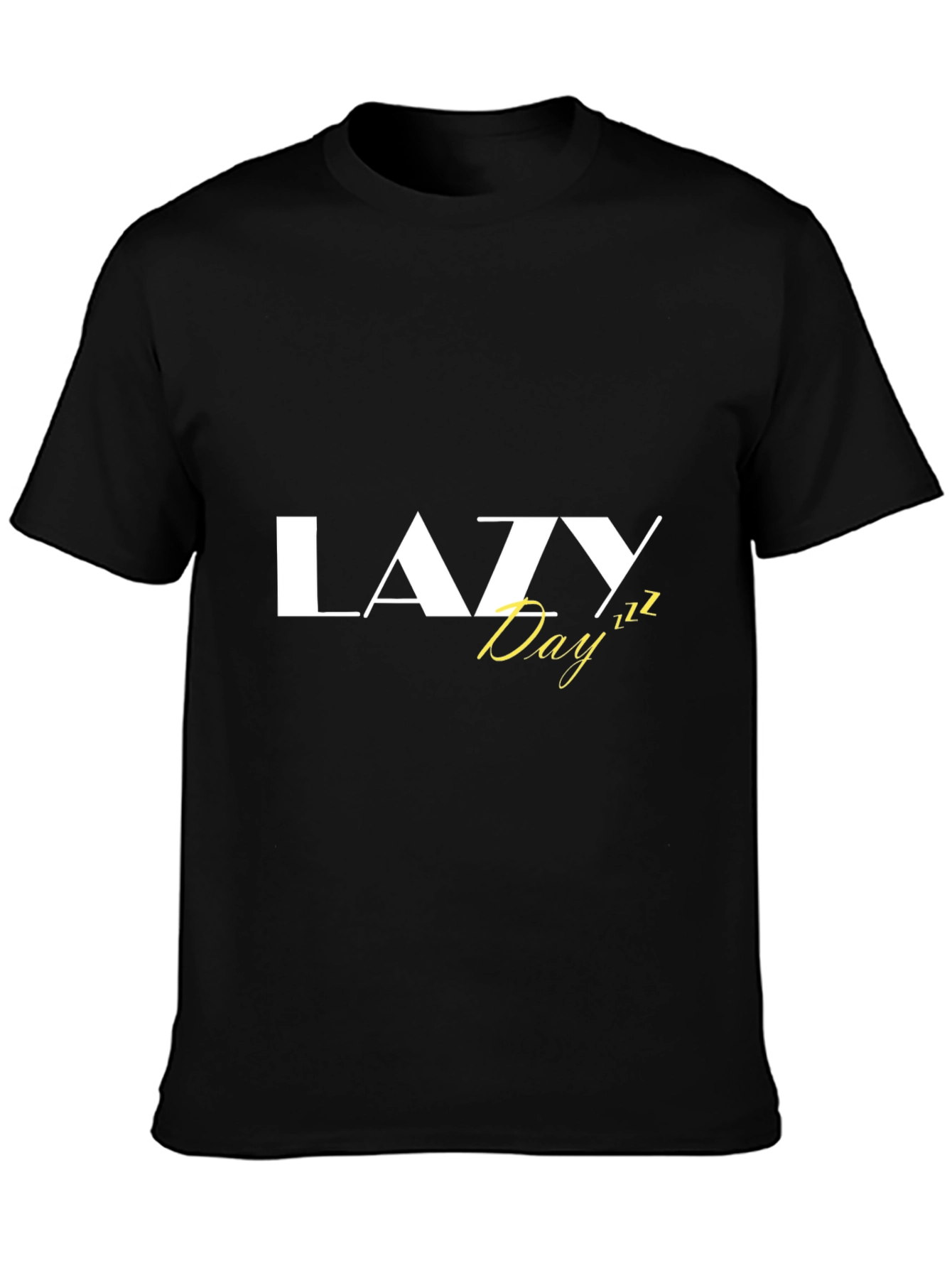 Lazy Day Graphic Tee - Casual Comfort