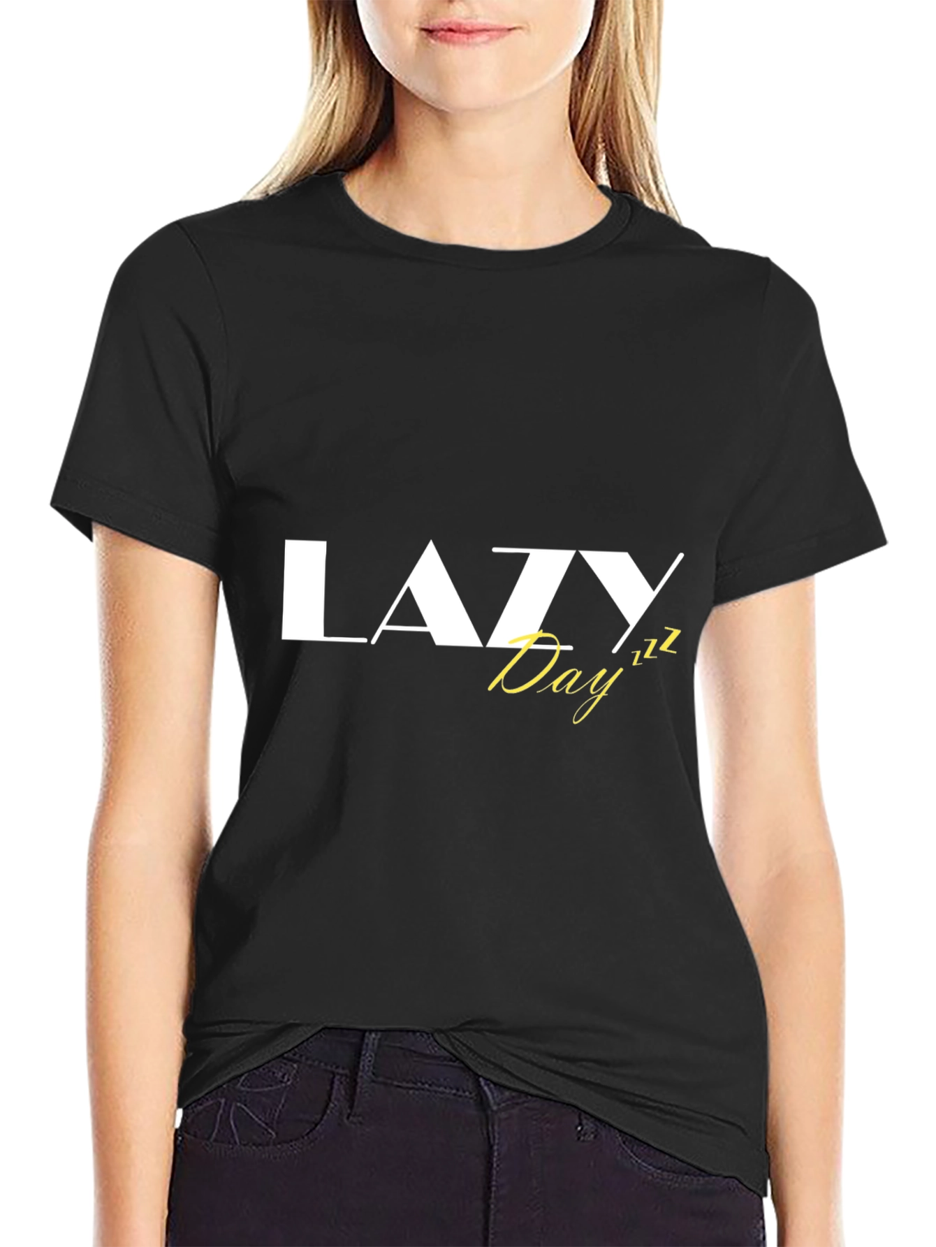 Lazy Day Graphic Tee - Casual Comfort