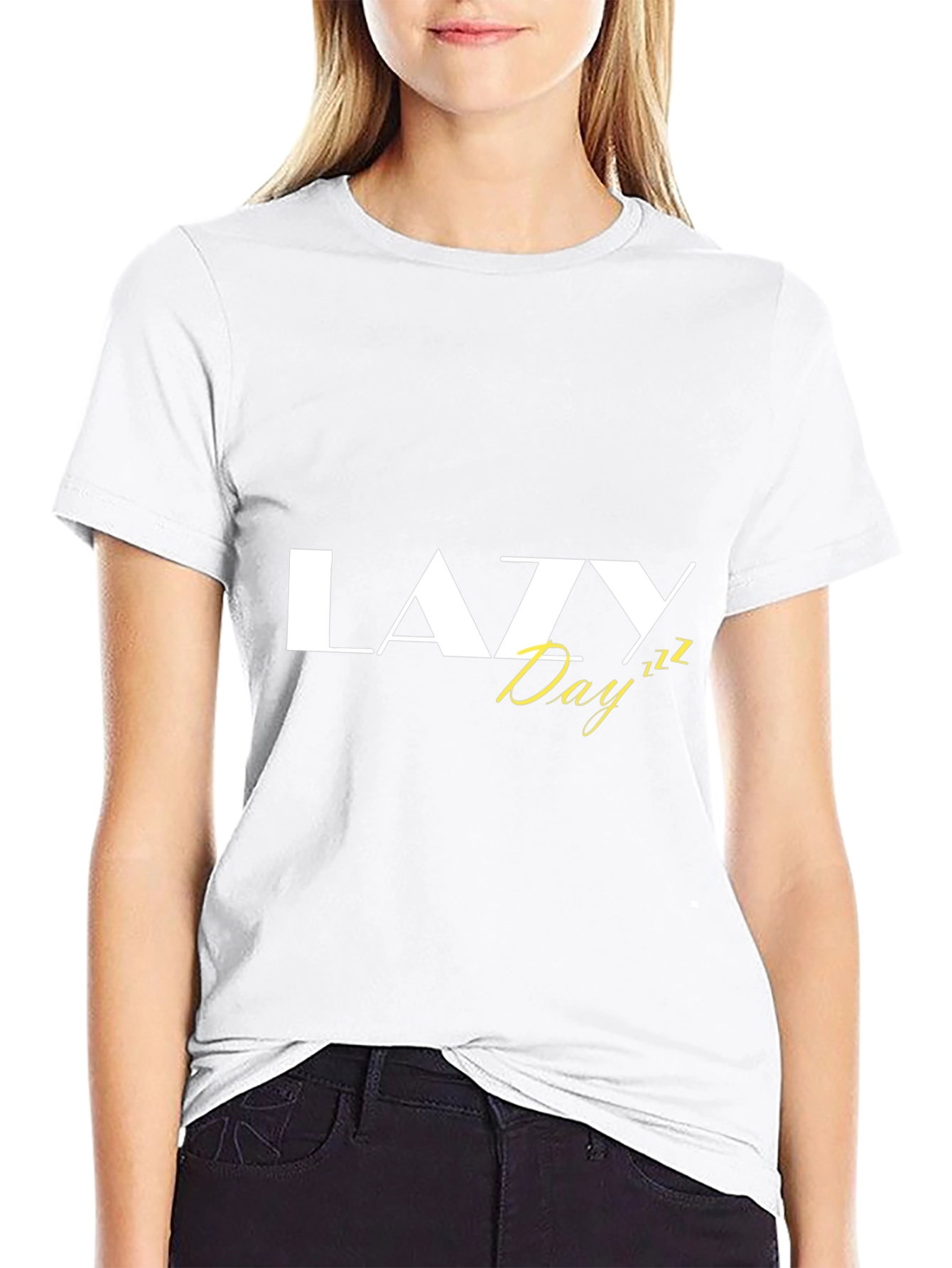 Lazy Day Graphic Tee - Casual Comfort