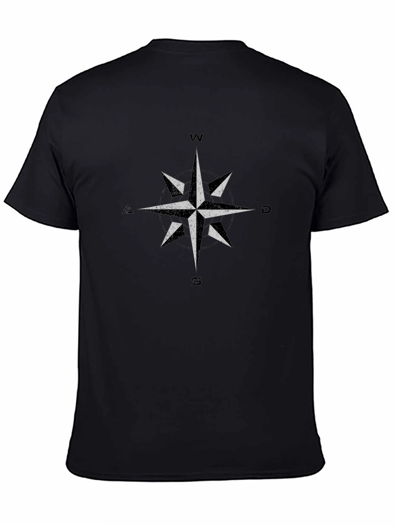 Compass Rose Graphic Tee - Classic Nautical Style