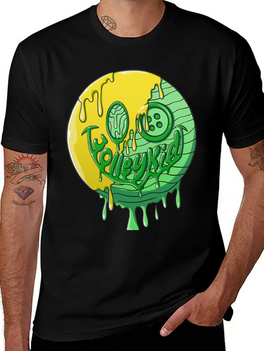 Melting Smiley Face Graphic Tee