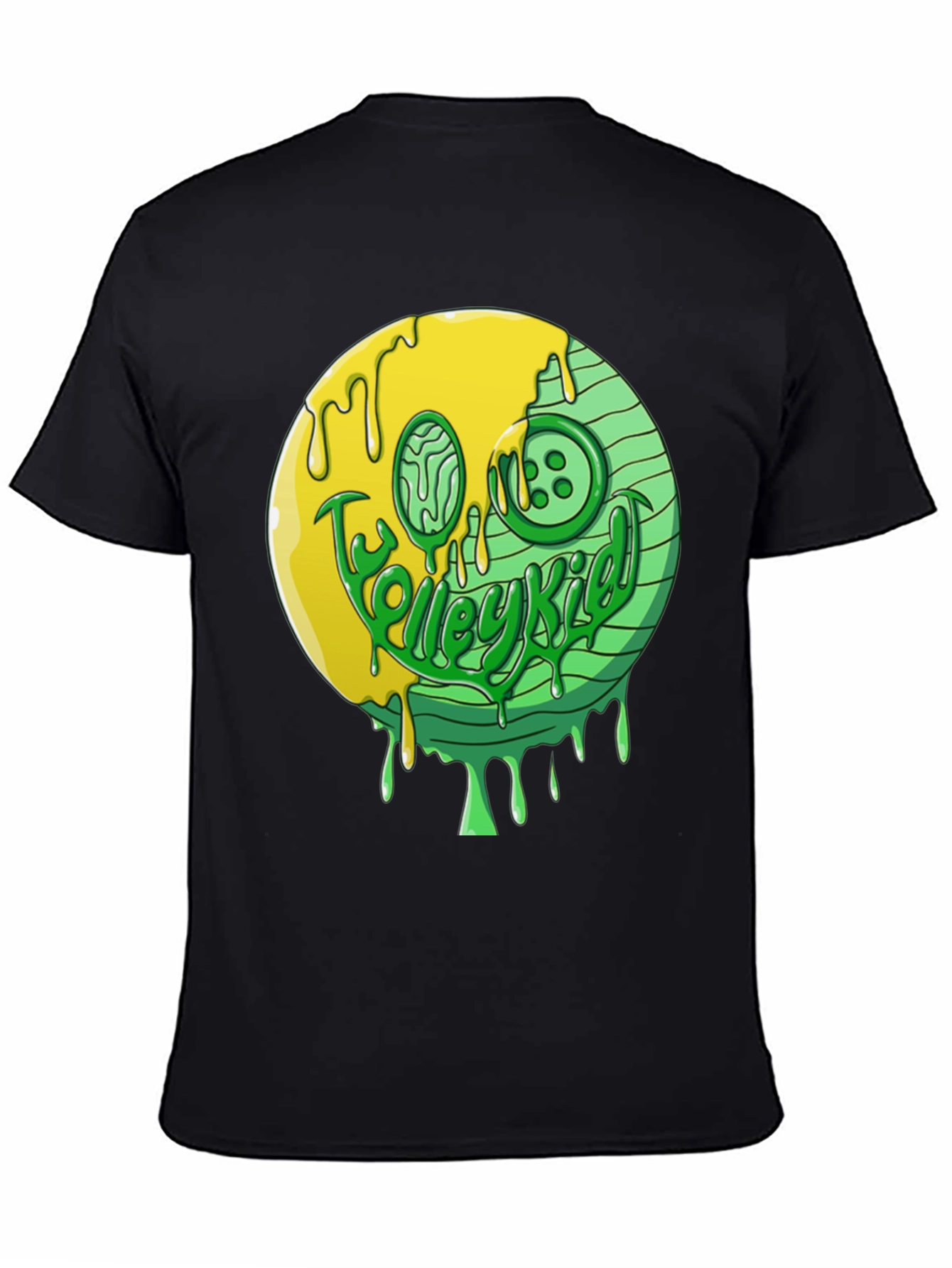 Melting Smiley Face Graphic Tee