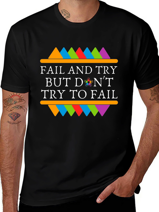 Fail and Try Graphic Tee