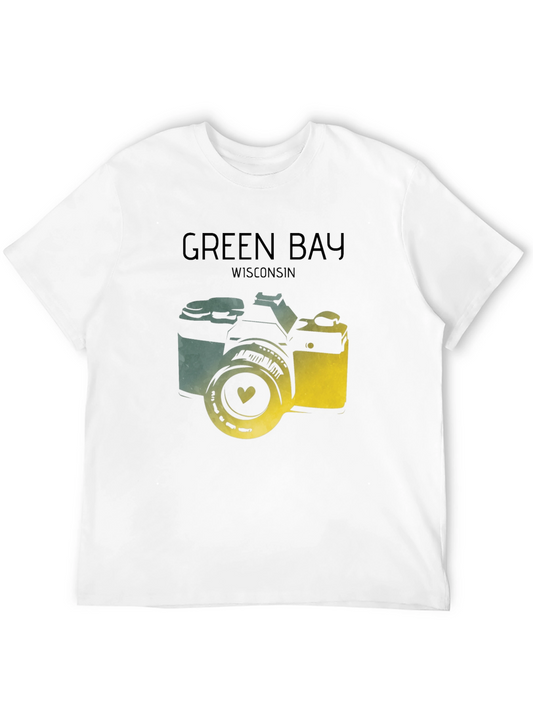 Green Bay Wisconsin Camera Graphic Tee