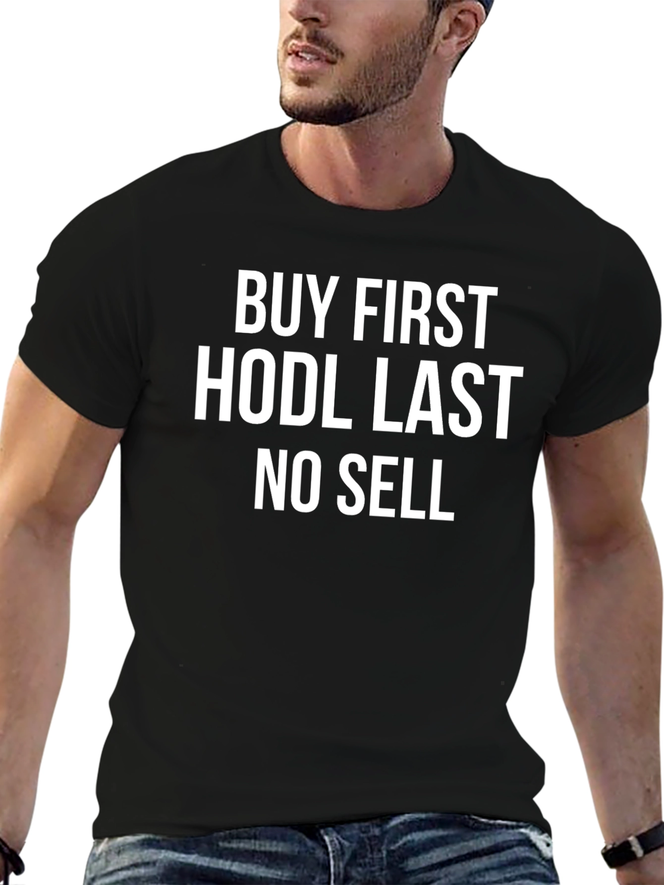 Buy First HODL Last Crypto T-Shirt