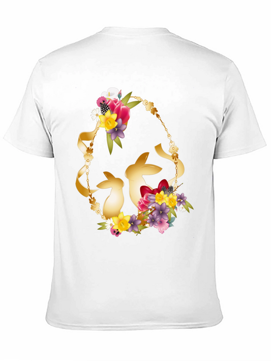 Floral Easter Bunny T-Shirt
